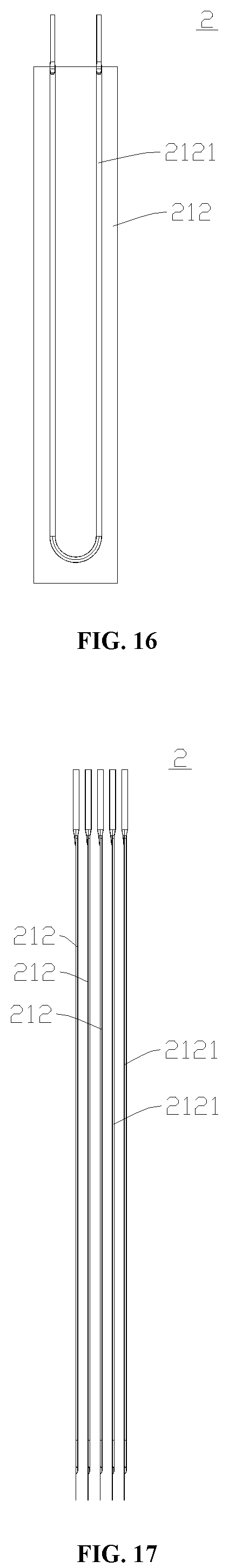 Patent US12104805 Figure 8 – Heat exchange device and refrigerant circulation system