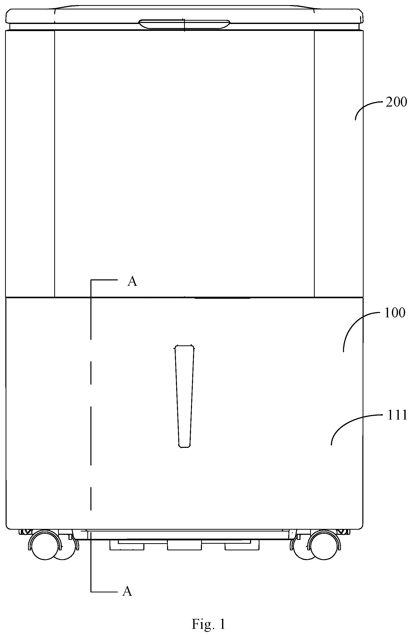 Patent US12104806 Figure 1 – Dehumidifier