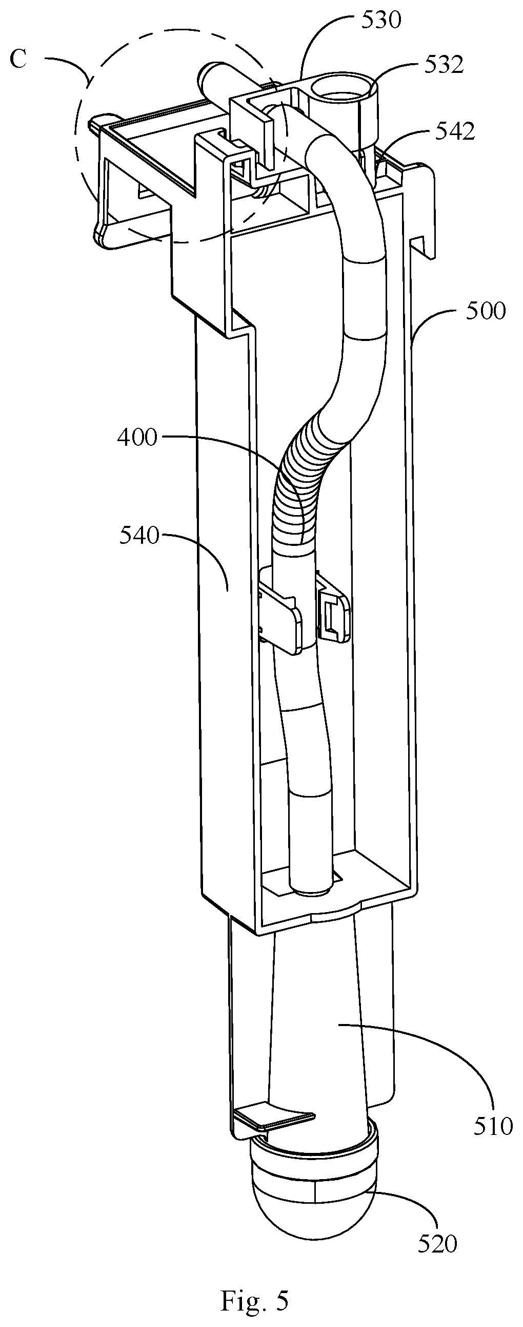 Patent US12104806 Figure 5 – Dehumidifier