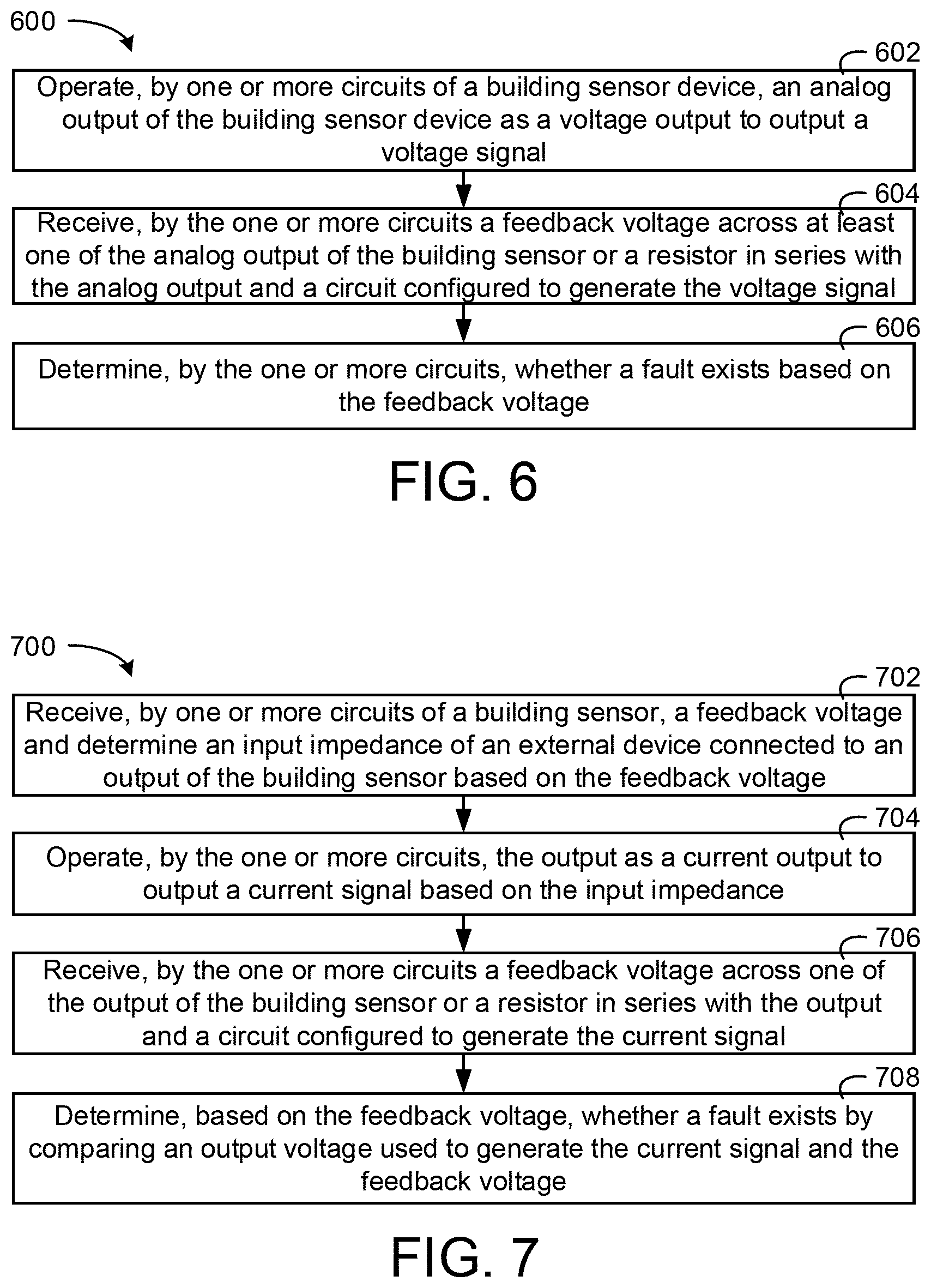 Patent US12104808 Figure 6 – Building sensor with self-configuring analog output circuit with fault detection
