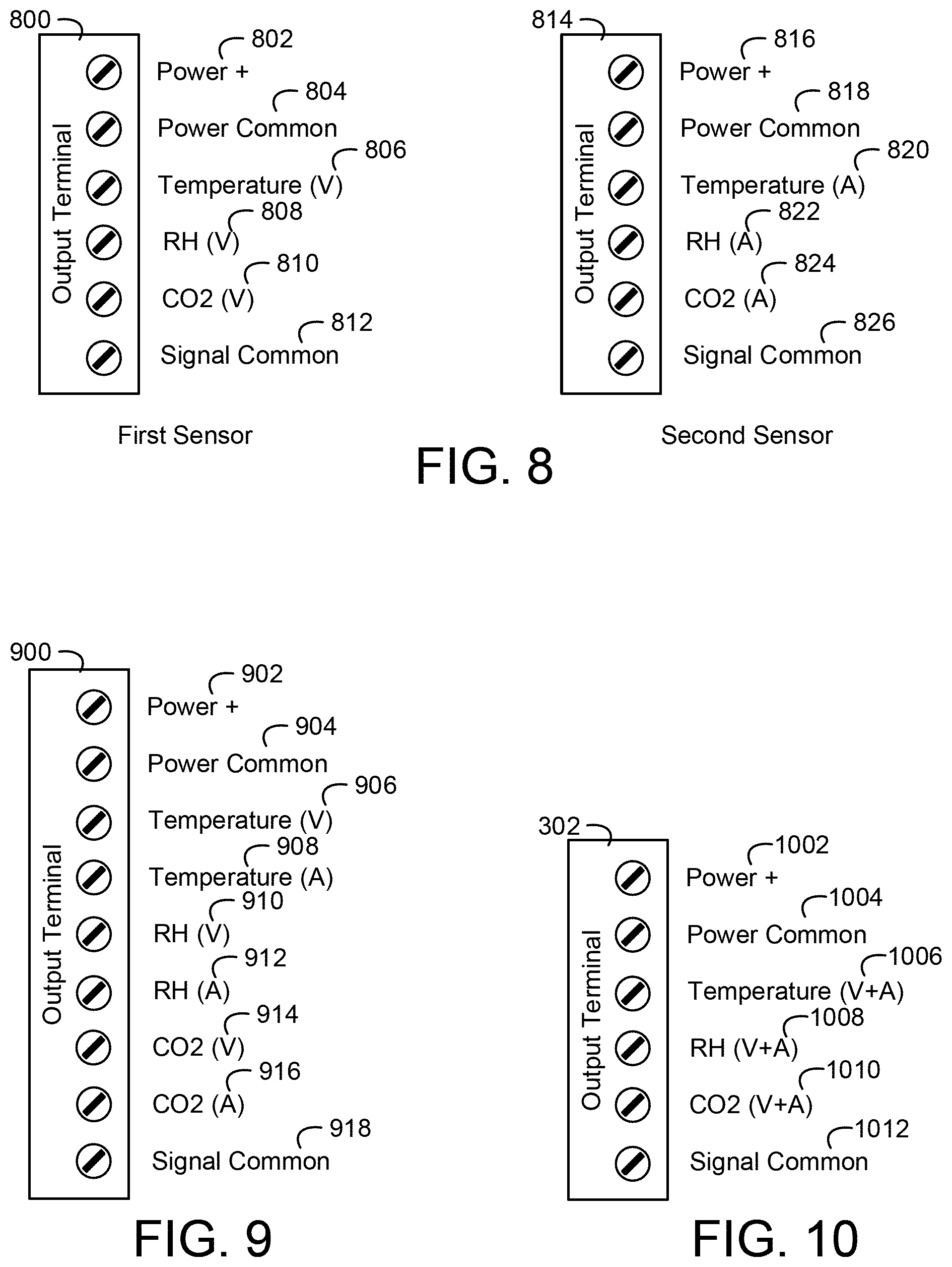 Patent US12104808 Figure 7 – Building sensor with self-configuring analog output circuit with fault detection