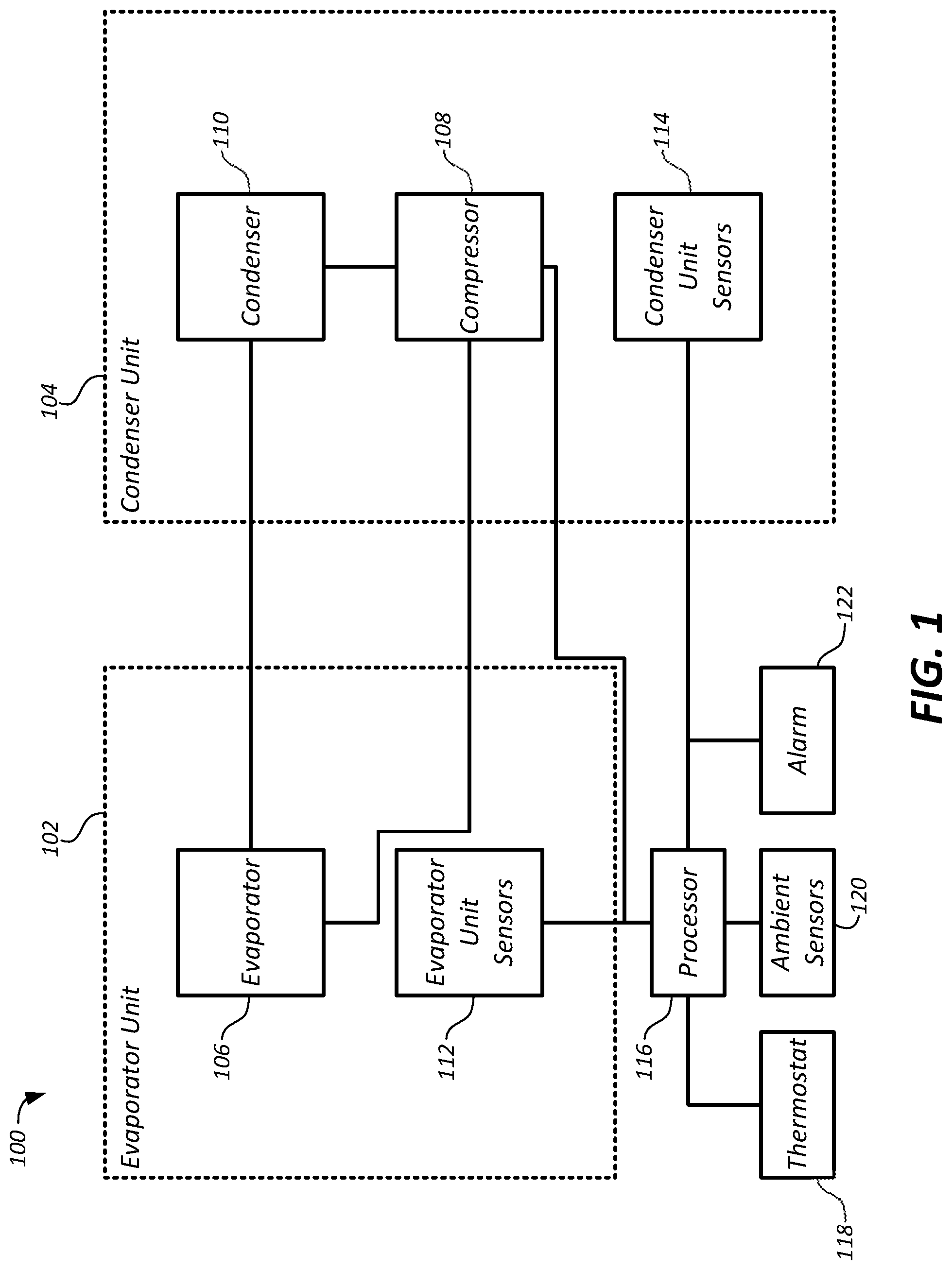 Patent US12104809 Figure 1 – Robust gas sensor for harsh environments