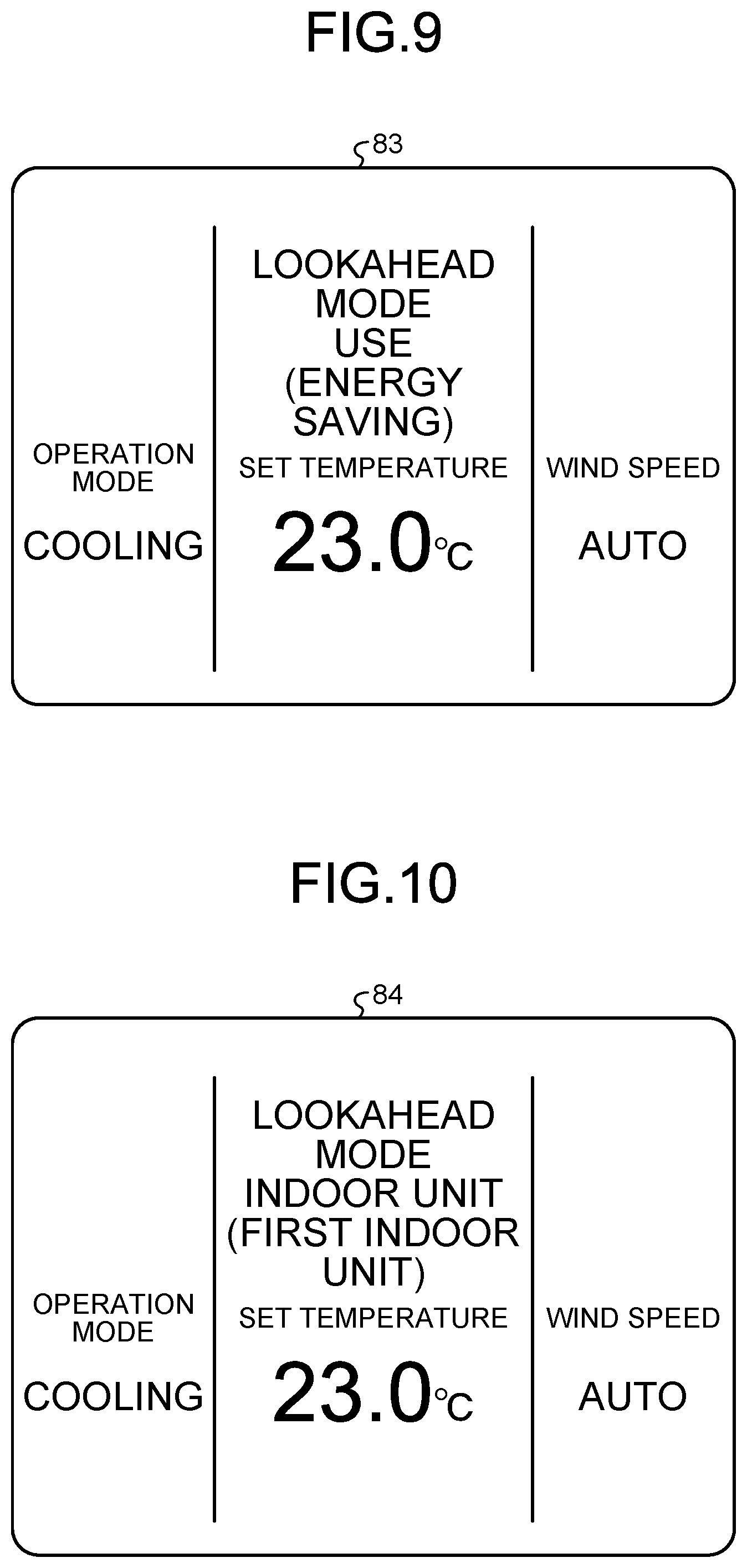 Patent US12104811 Figure 8 – Air conditioner with temperature prediction capability