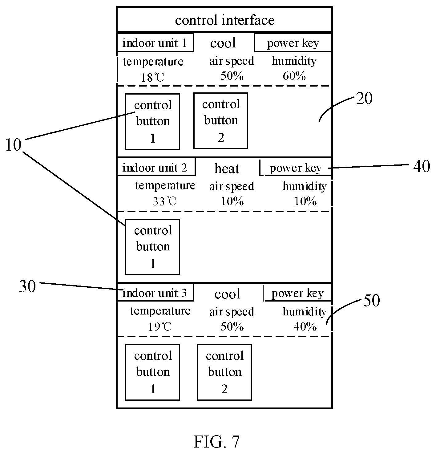 Patent US12104816 Figure 6 – Control method, control device, air conditioner system and storage medium with control parameter determined based on historical operation record