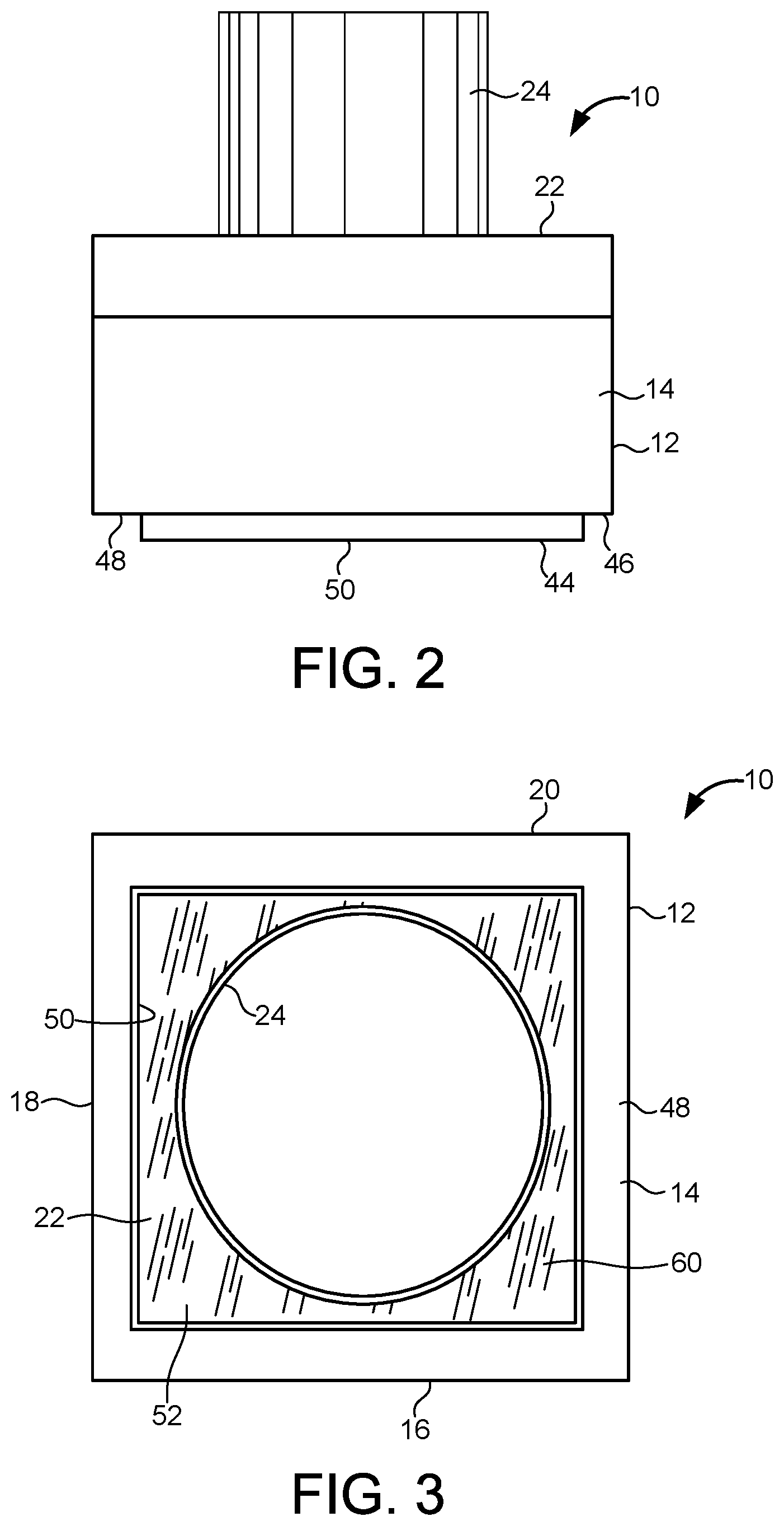 Patent US12104820 Figure 2 – Plug with rotating flap for process for use in a forming an insulated register box
