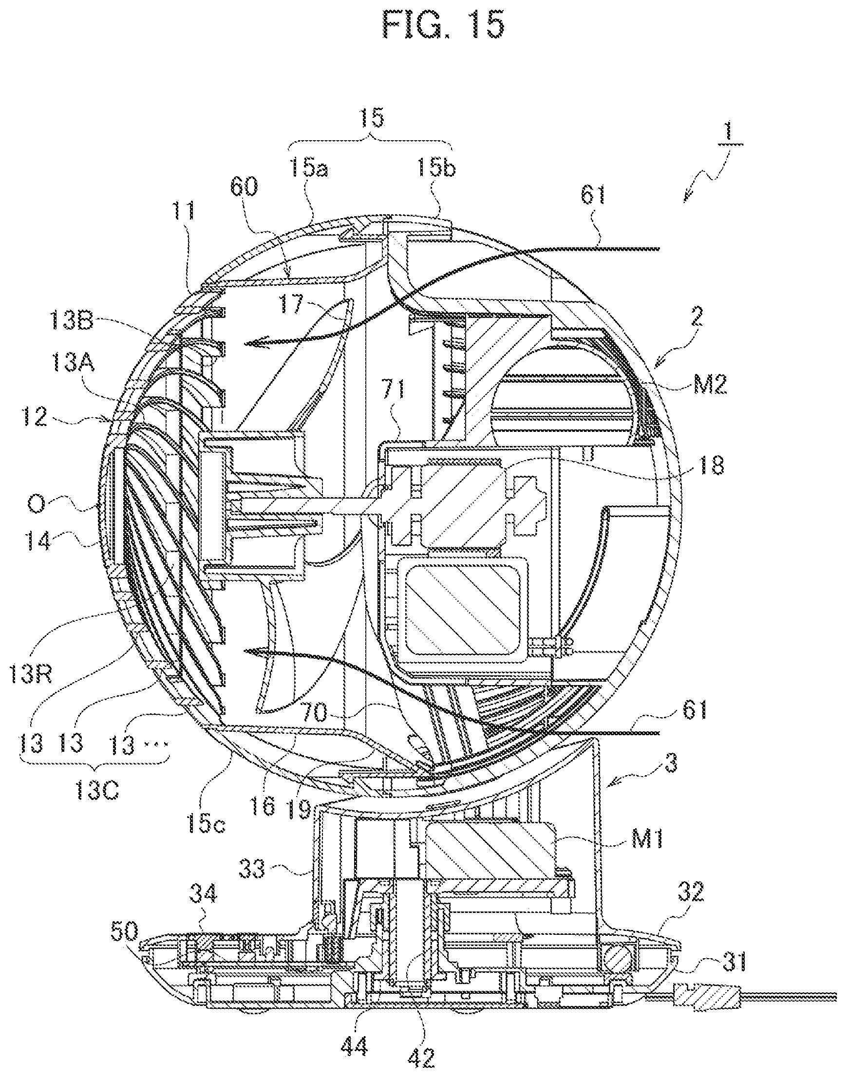 Patent US12104821 Figure 12 – Air circulator