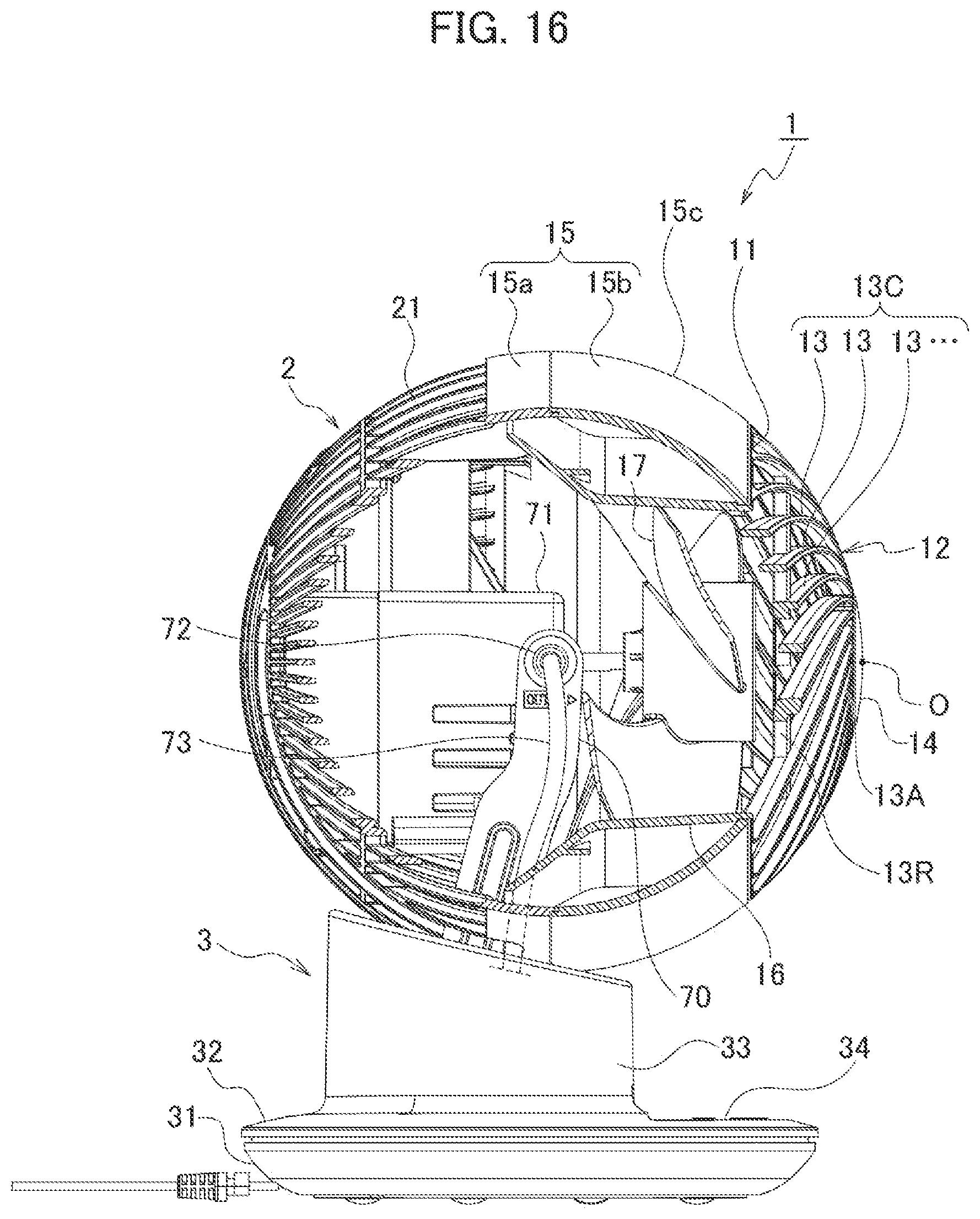 Patent US12104821 Figure 13 – Air circulator