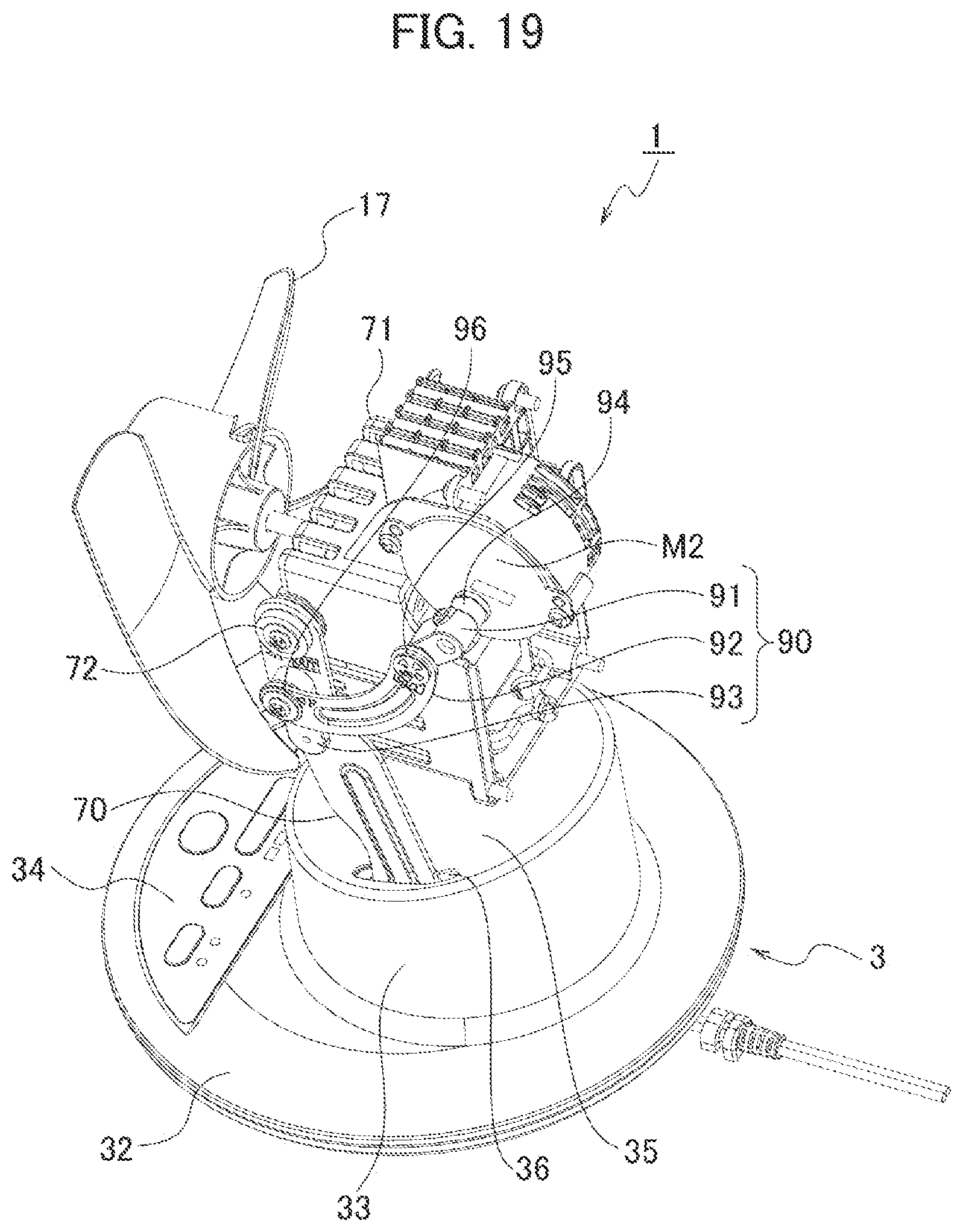 Patent US12104821 Figure 16 – Air circulator