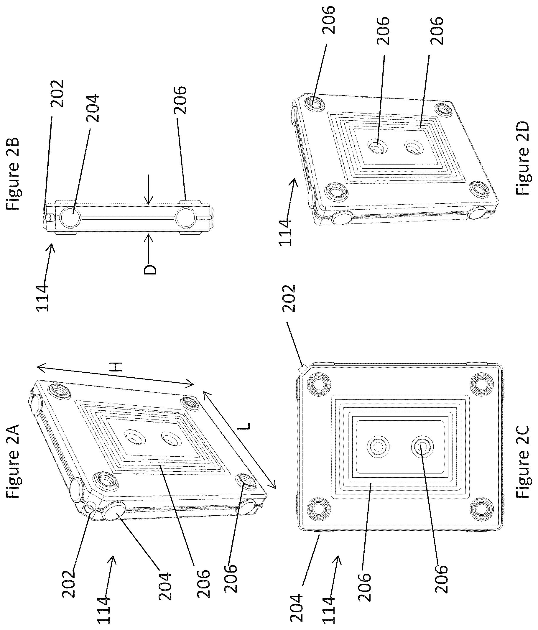 Patent US12104823 Figure 6 – Thermal storage system containers external features and modularity