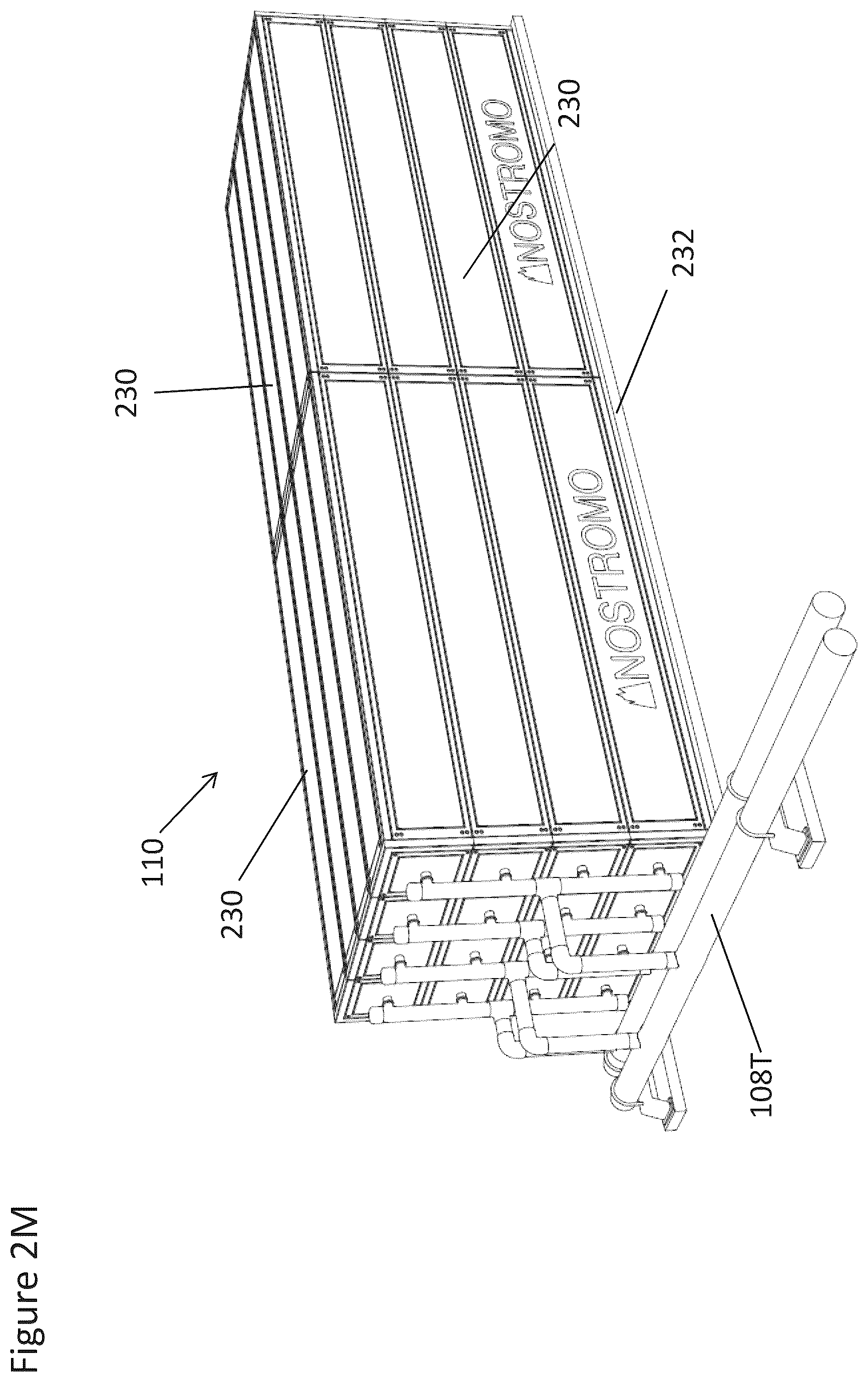 Patent US12104823 Figure 12 – Thermal storage system containers external features and modularity