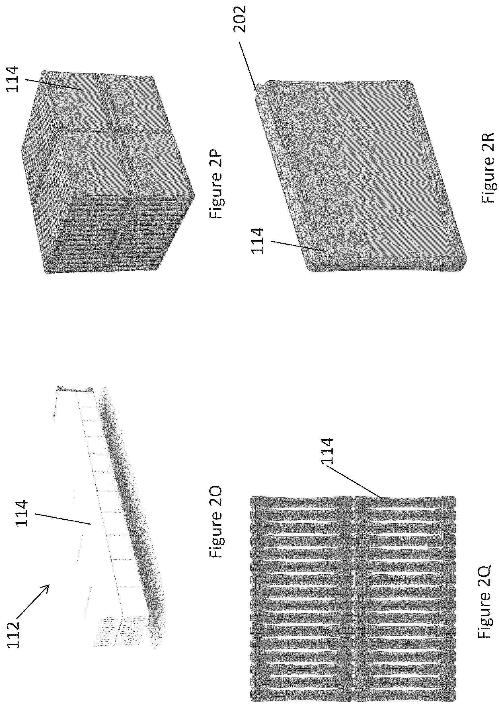 Patent US12104823 Figure 14 – Thermal storage system containers external features and modularity