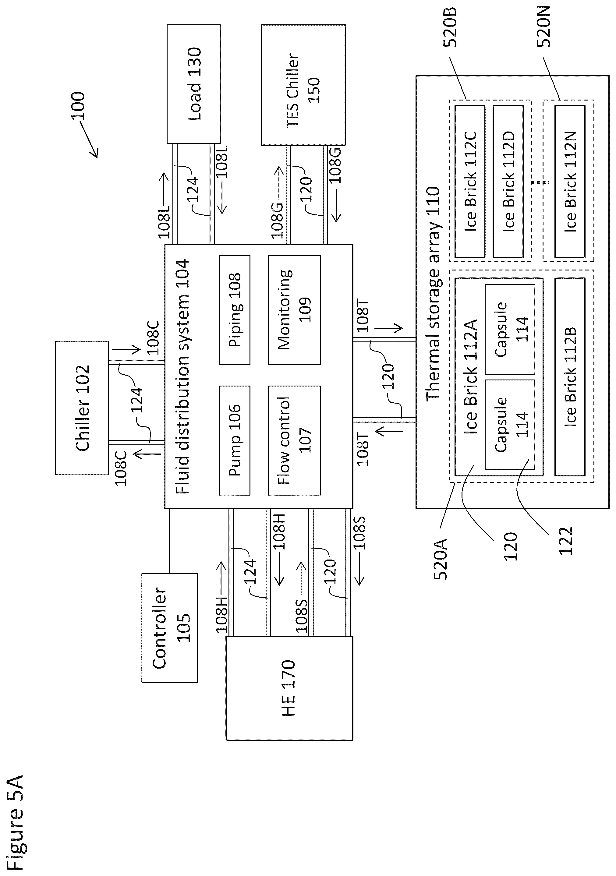 Patent US12104823 Figure 19 – Thermal storage system containers external features and modularity
