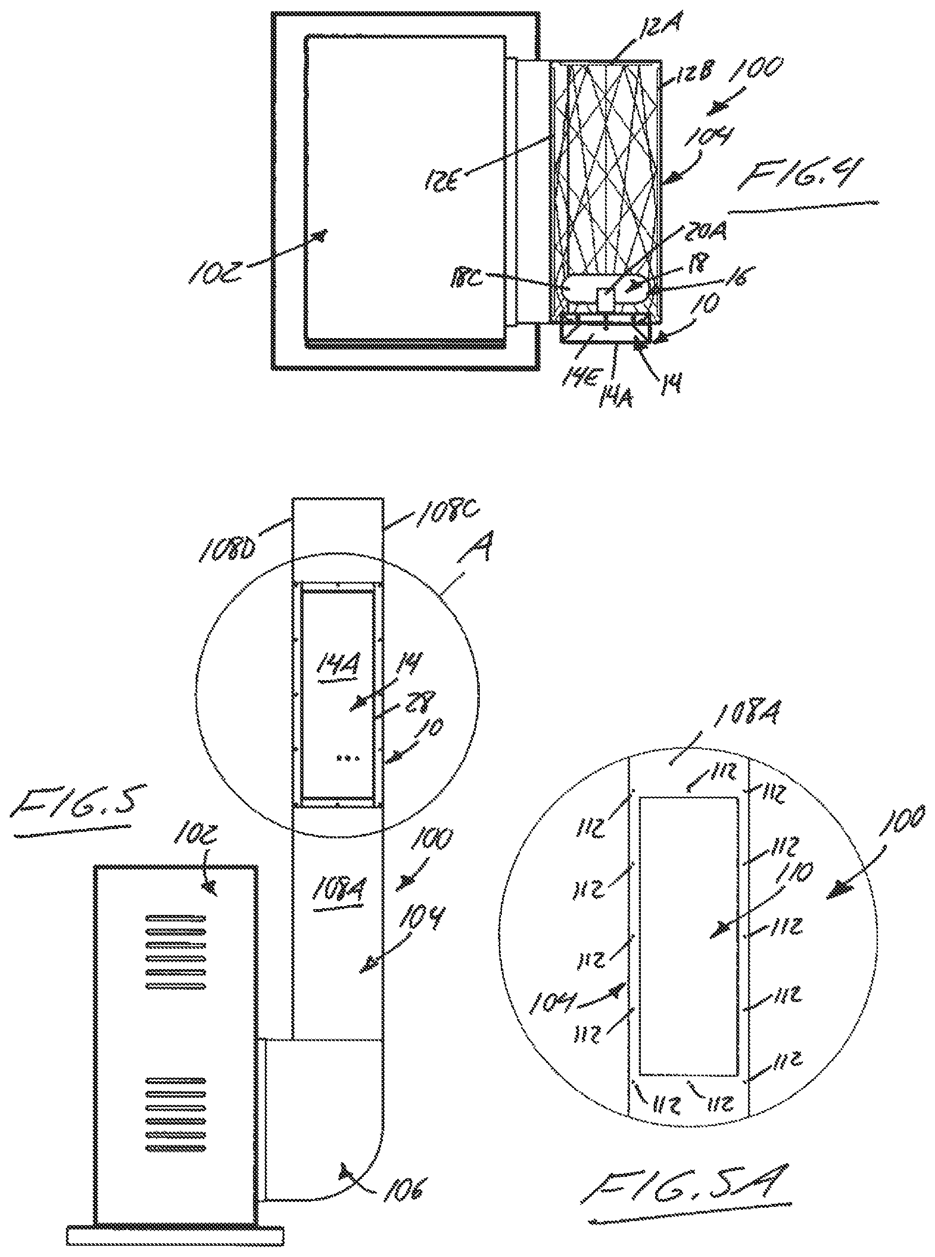 Patent US12104824 Figure 2 – Low-profile in-duct air sanitizer using UV emitter and cooperating wall-mountable reflectors