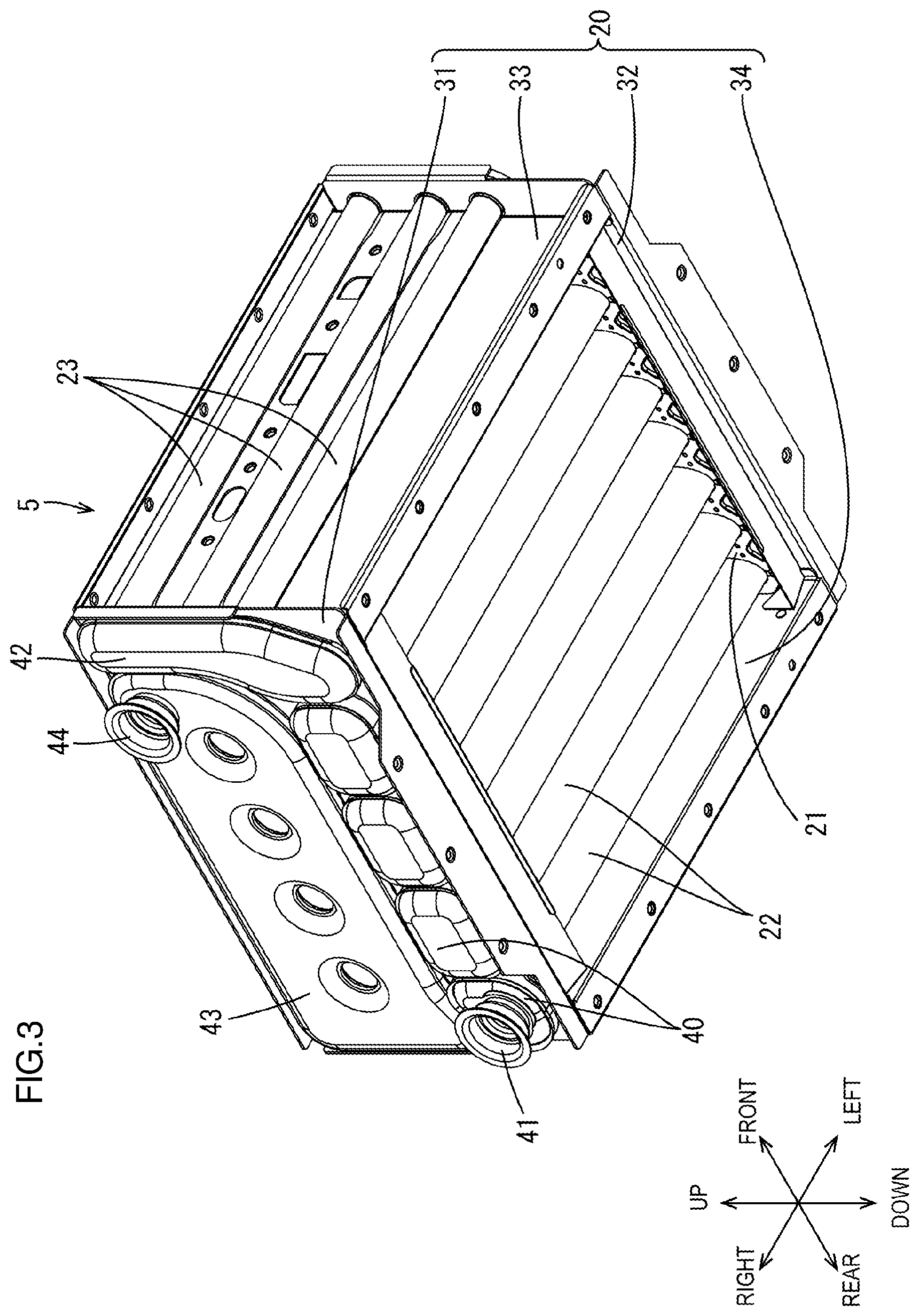 Patent US12104825 Figure 3 – Heat exchanger and water heater