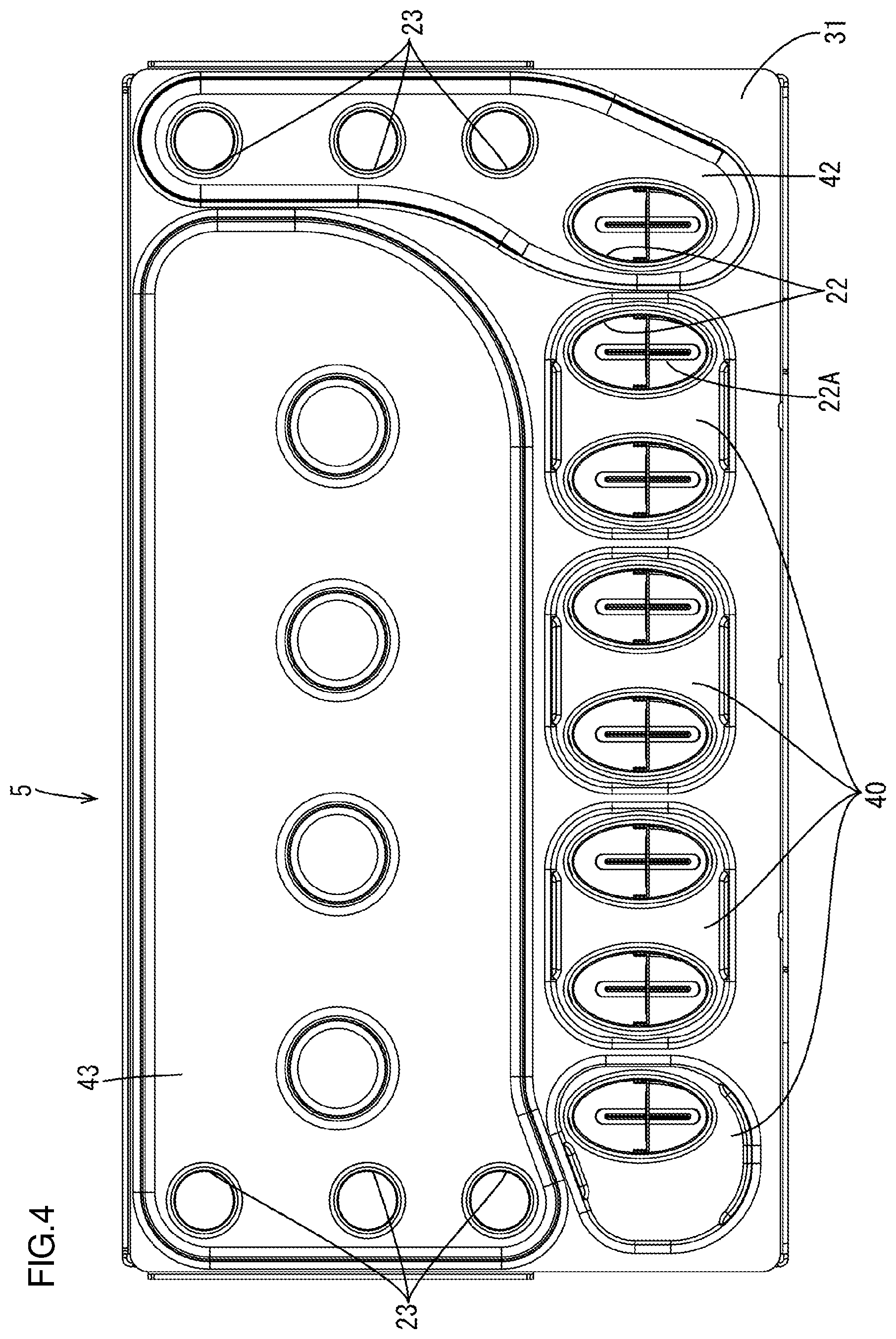 Patent US12104825 Figure 4 – Heat exchanger and water heater