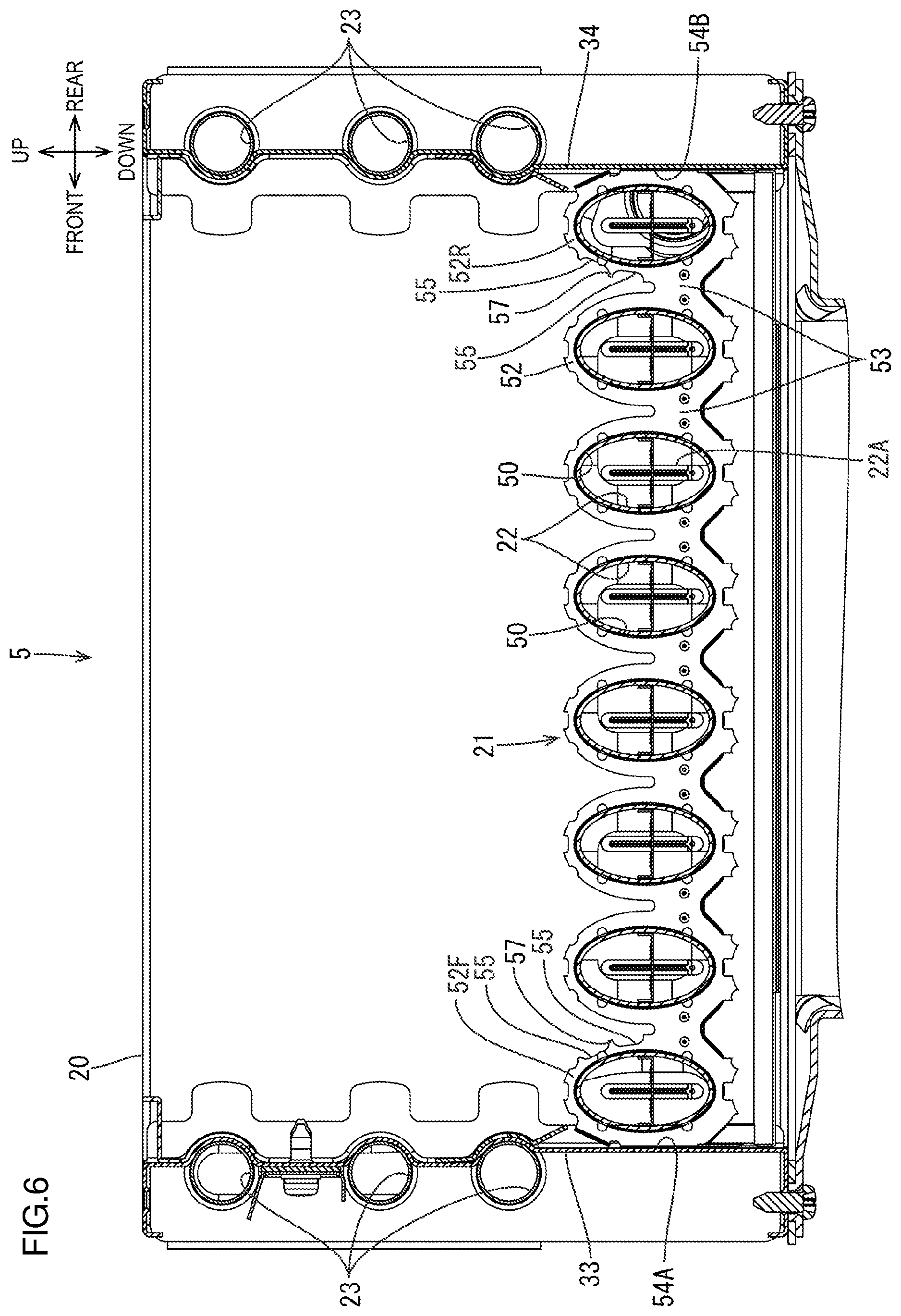 Patent US12104825 Figure 6 – Heat exchanger and water heater