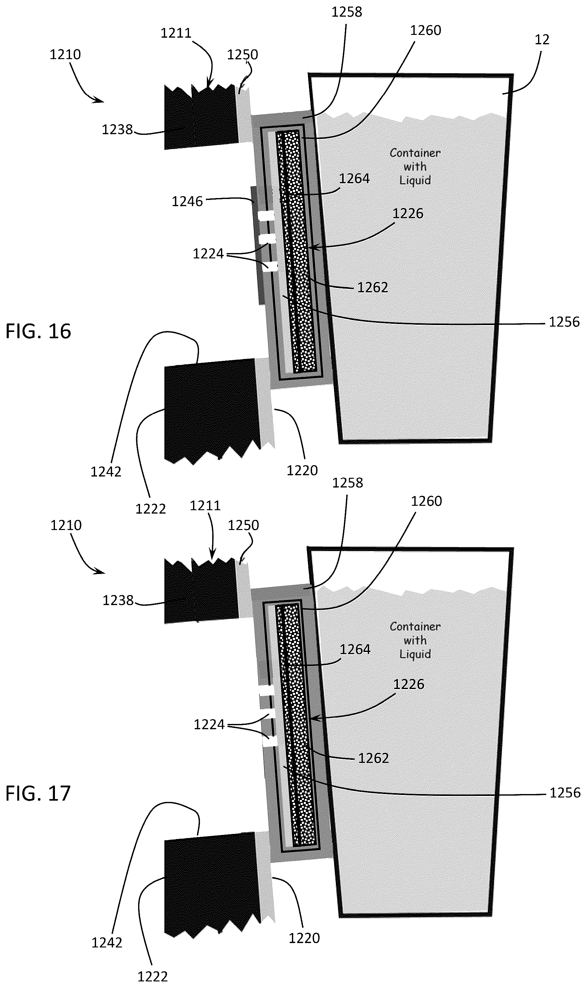 Patent US12104829 Figure 14 – Disposable devices for heating beverage containers