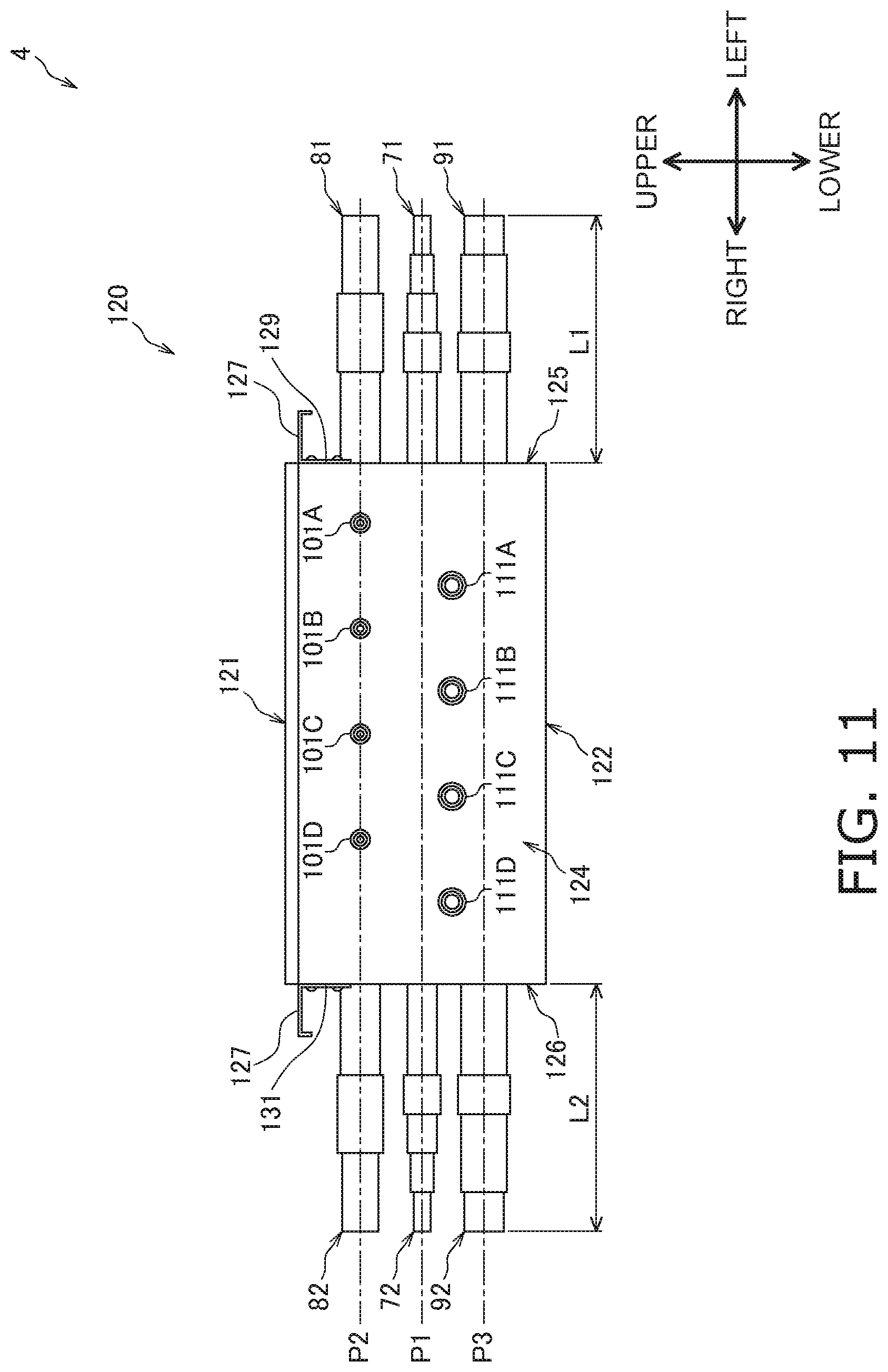 Patent US12104831 Figure 11 – Refrigerant flow path switching unit and air conditioner provided with the same