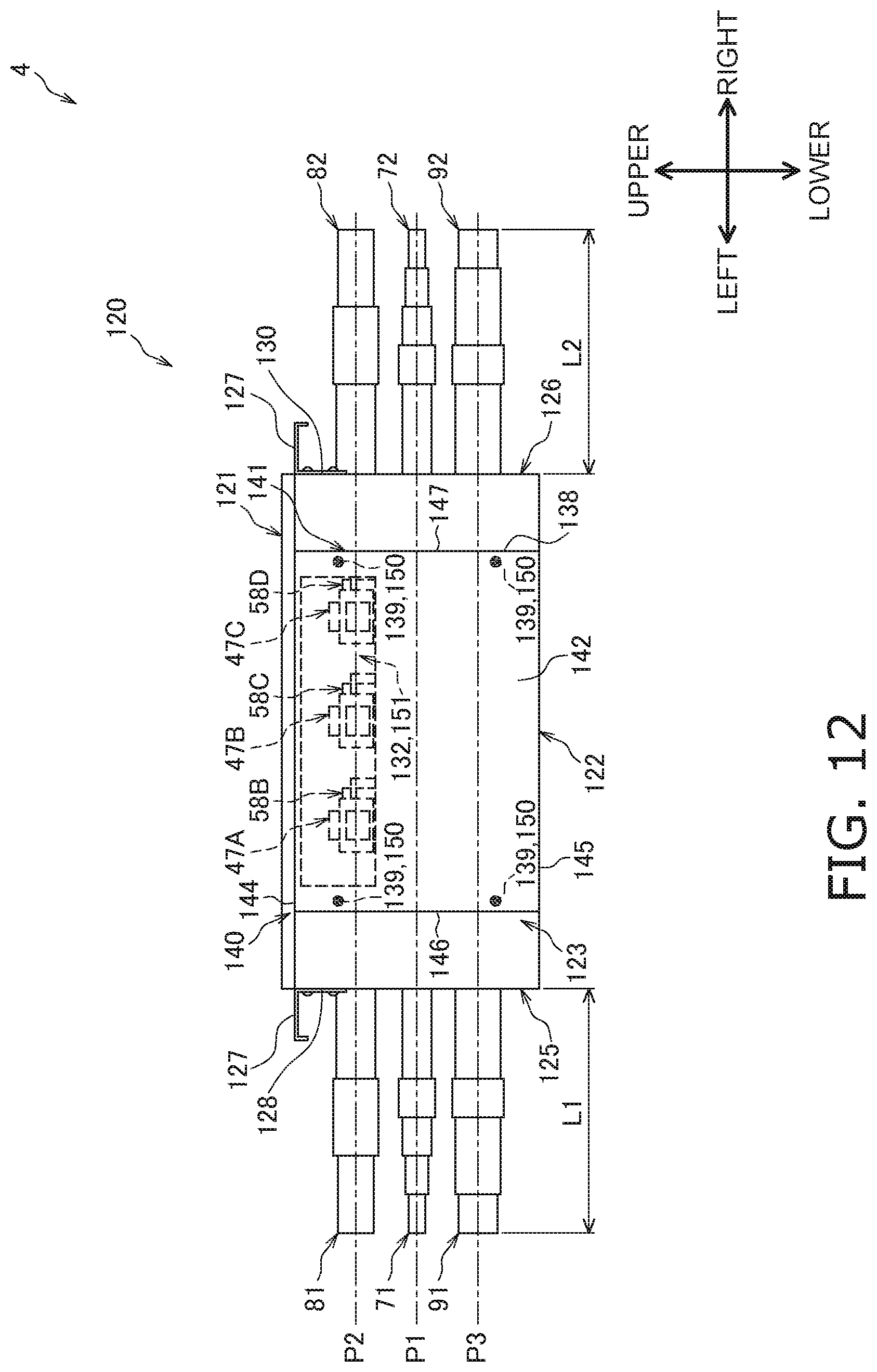 Patent US12104831 Figure 12 – Refrigerant flow path switching unit and air conditioner provided with the same
