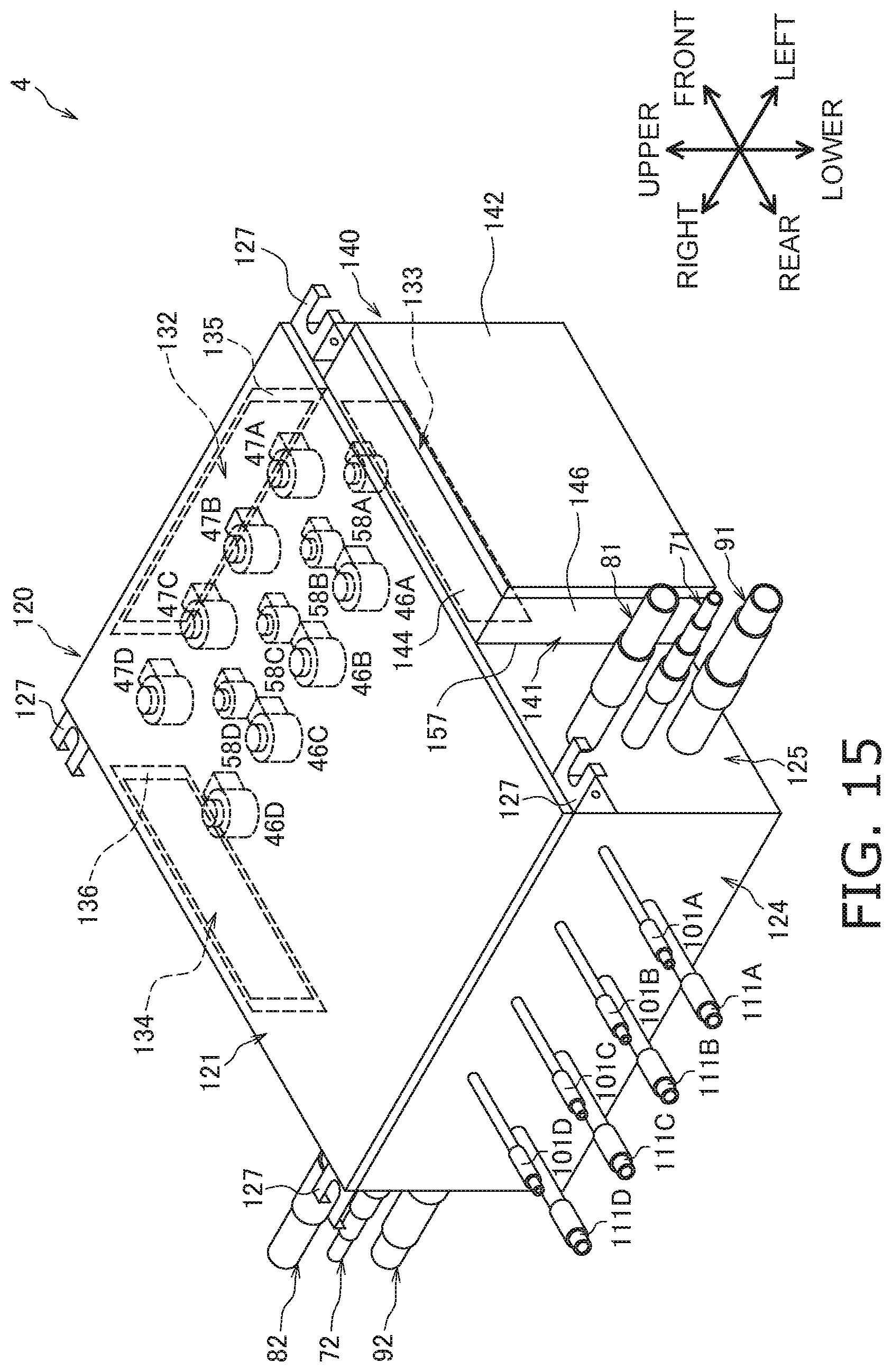 Patent US12104831 Figure 15 – Refrigerant flow path switching unit and air conditioner provided with the same