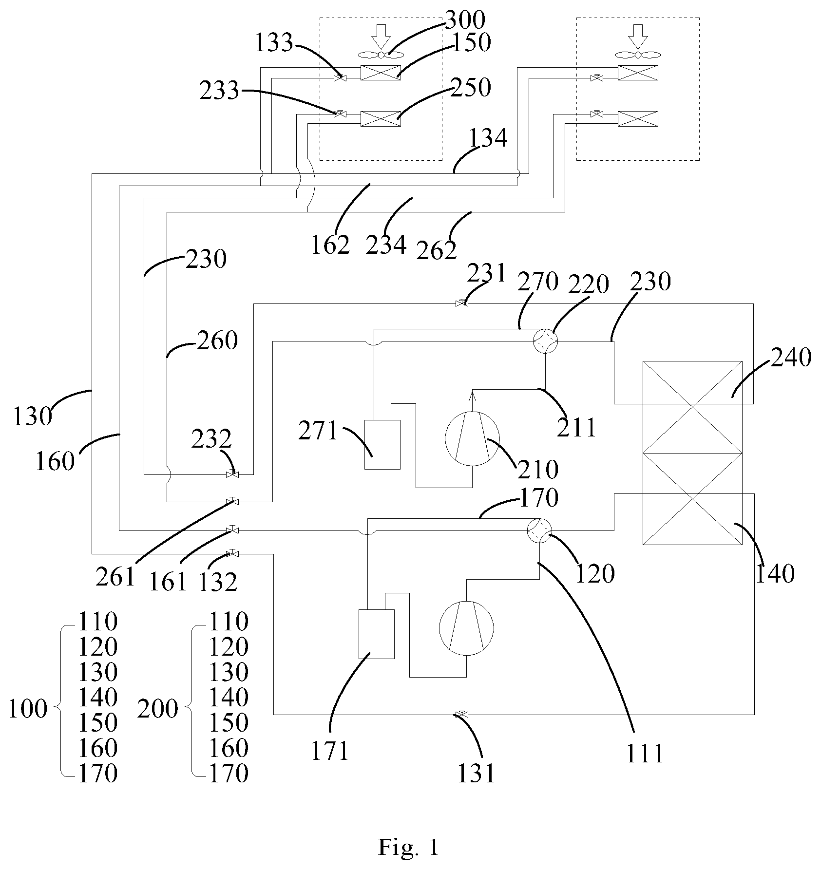 Patent US12104833 Figure 1 – Air conditioner and control method therefor