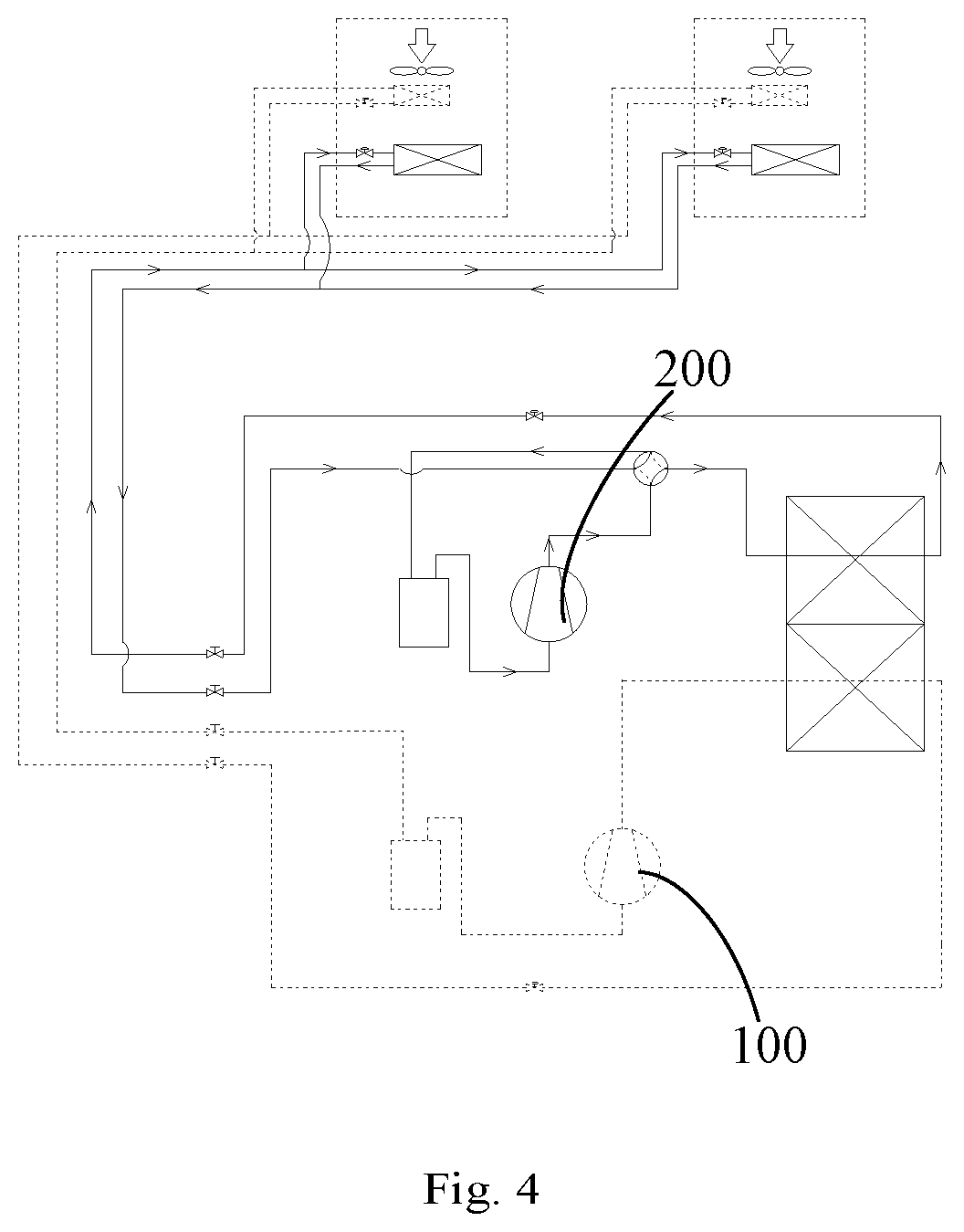 Patent US12104833 Figure 4 – Air conditioner and control method therefor
