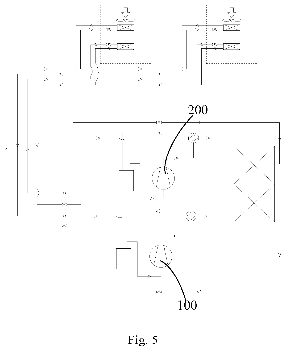 Patent US12104833 Figure 5 – Air conditioner and control method therefor