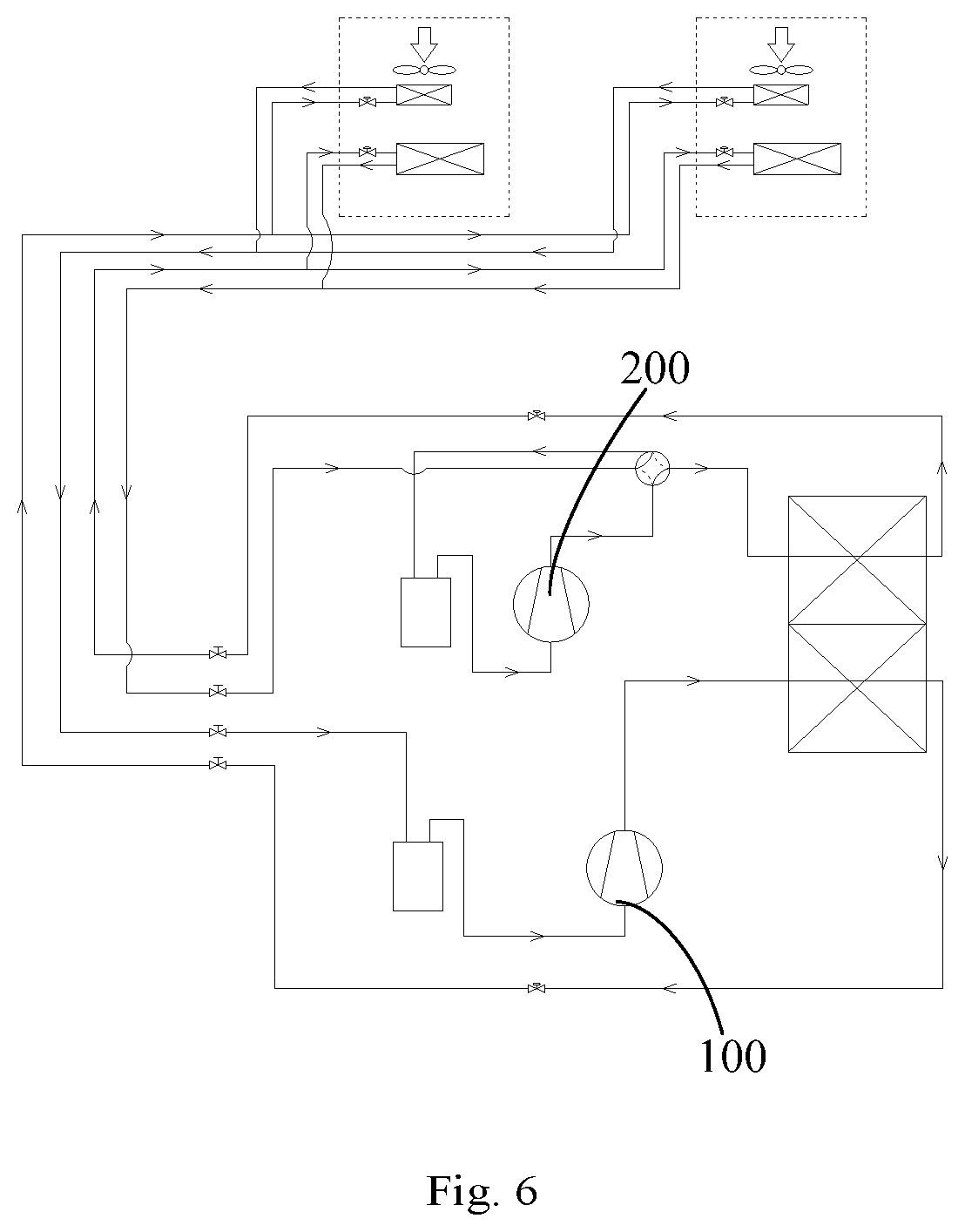 Patent US12104833 Figure 6 – Air conditioner and control method therefor