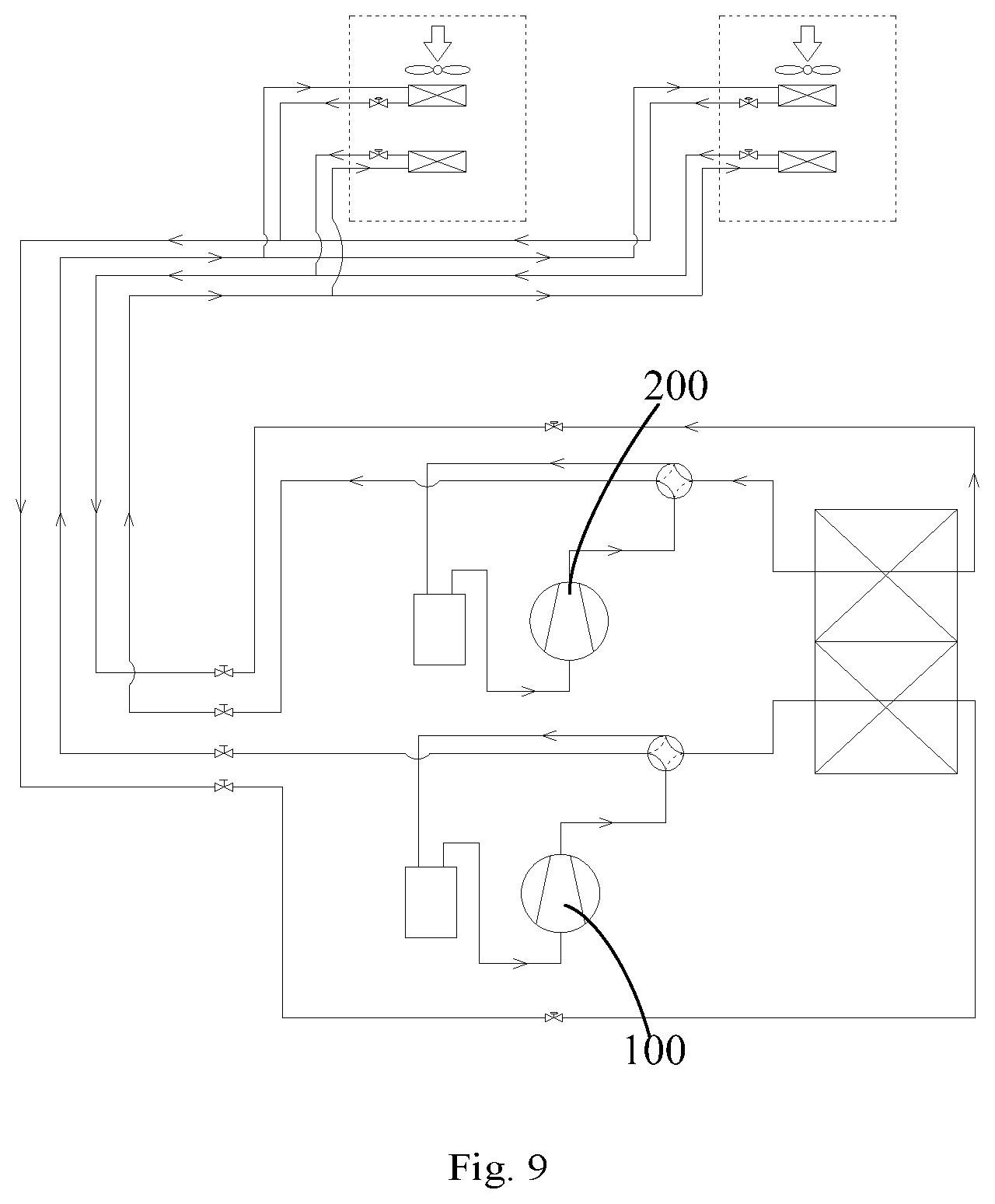 Patent US12104833 Figure 9 – Air conditioner and control method therefor