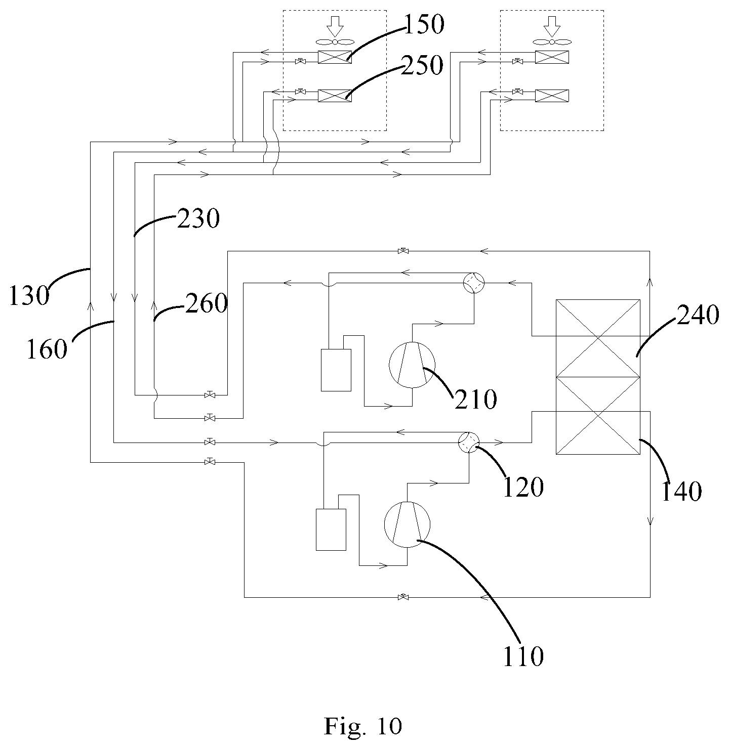 Patent US12104833 Figure 10 – Air conditioner and control method therefor