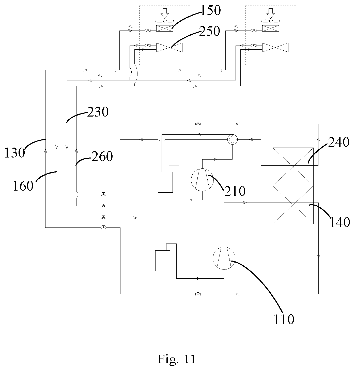 Patent US12104833 Figure 11 – Air conditioner and control method therefor