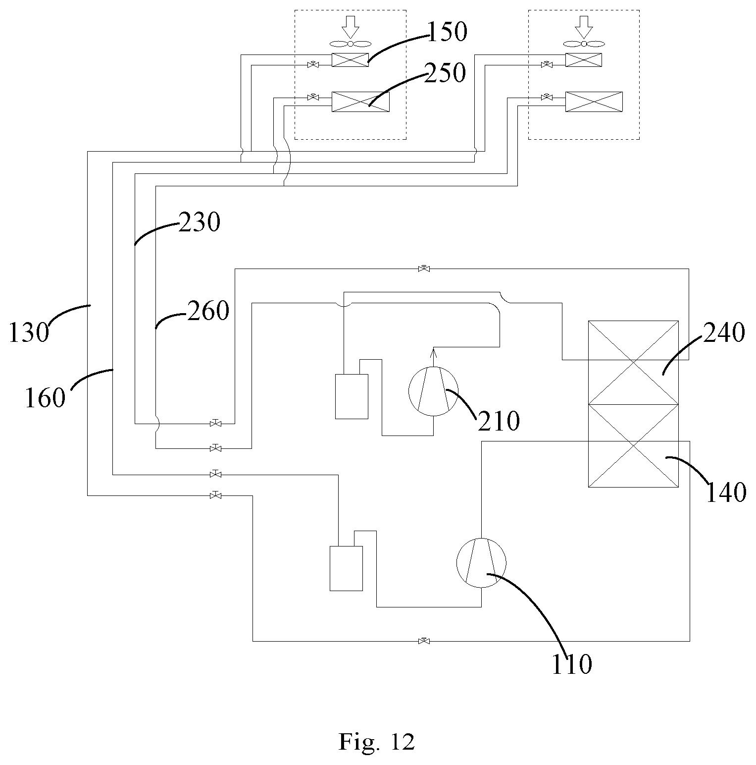 Patent US12104833 Figure 12 – Air conditioner and control method therefor