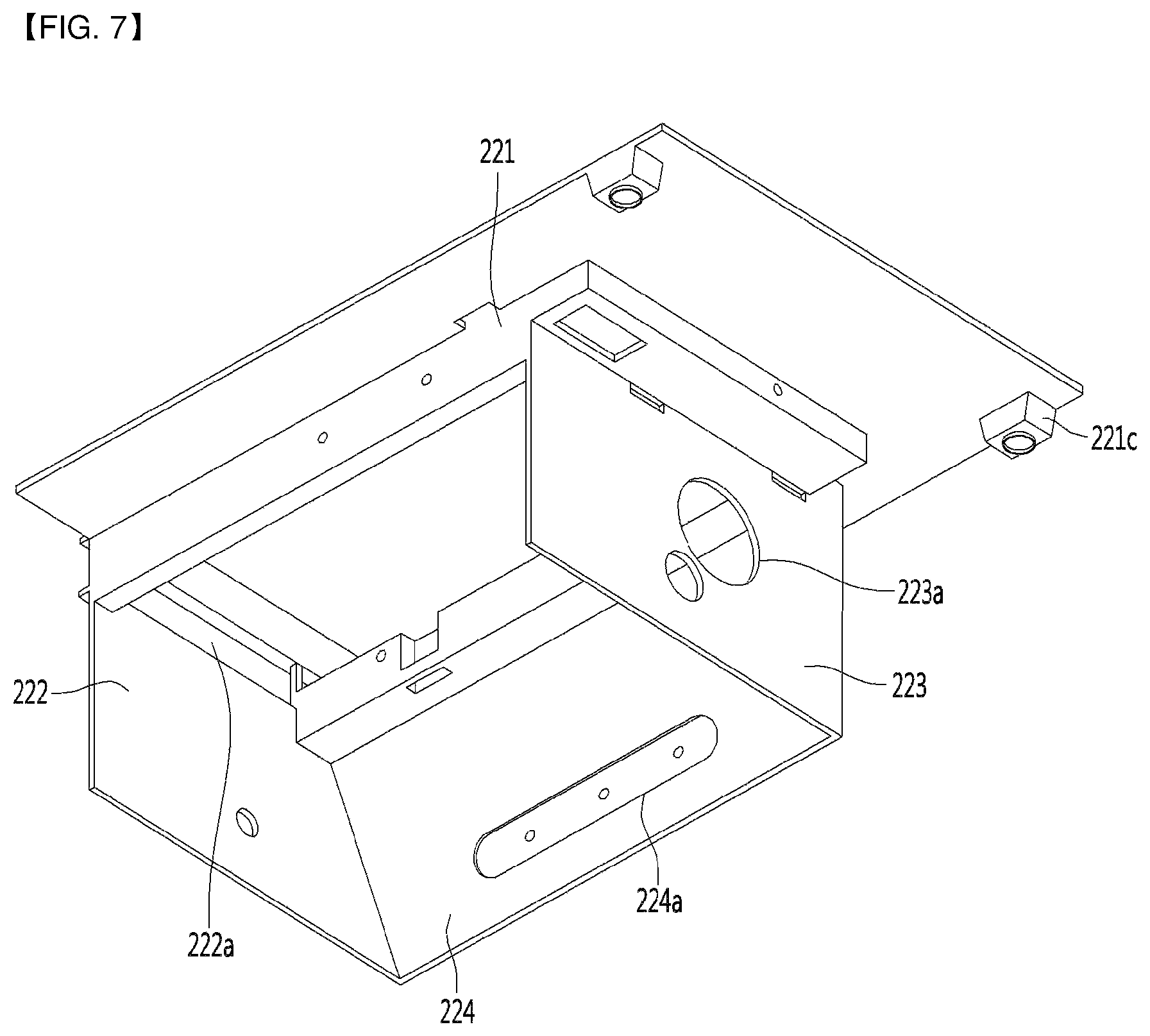 Patent US12104837 Figure 6 – Refrigerator