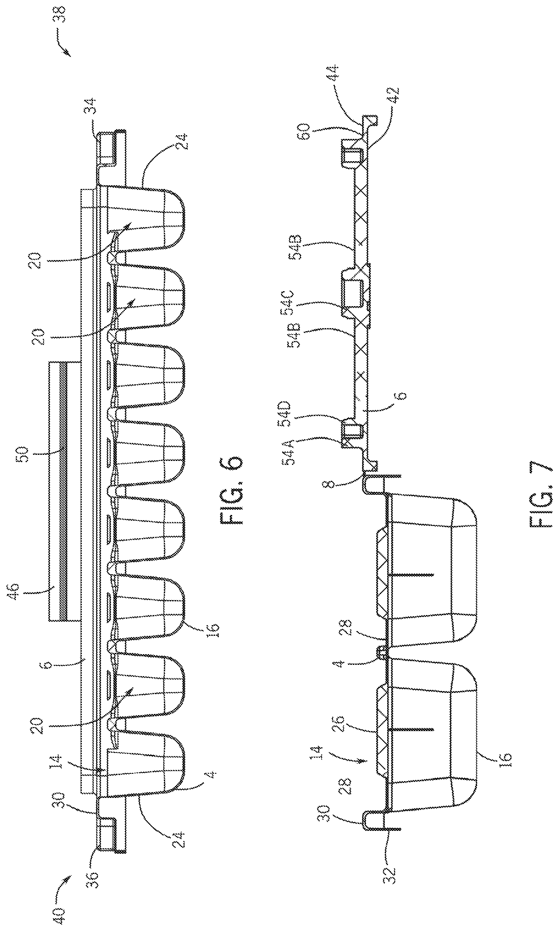Patent US12104838 Figure 5 – Ice cube tray