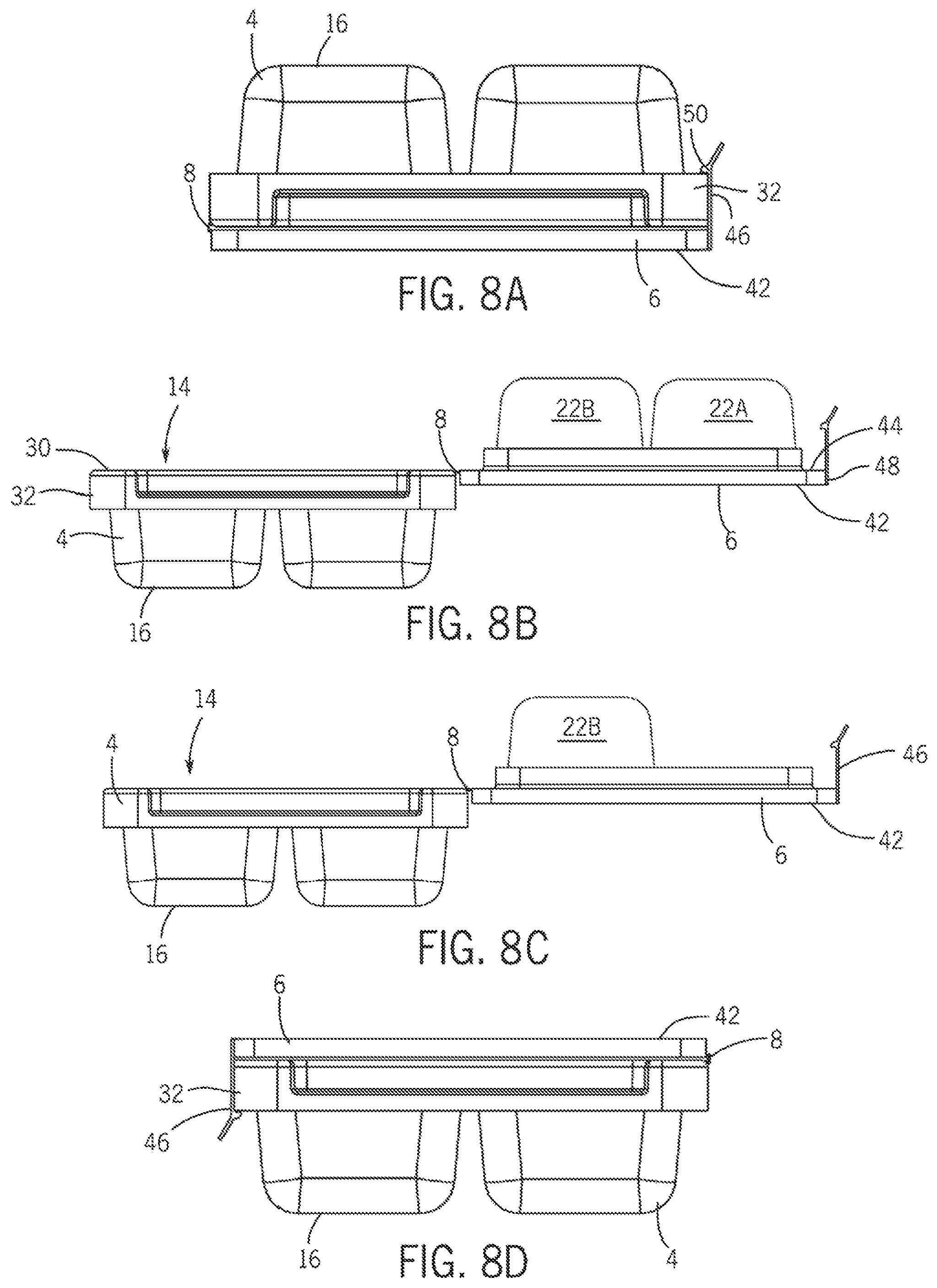 Patent US12104838 Figure 6 – Ice cube tray