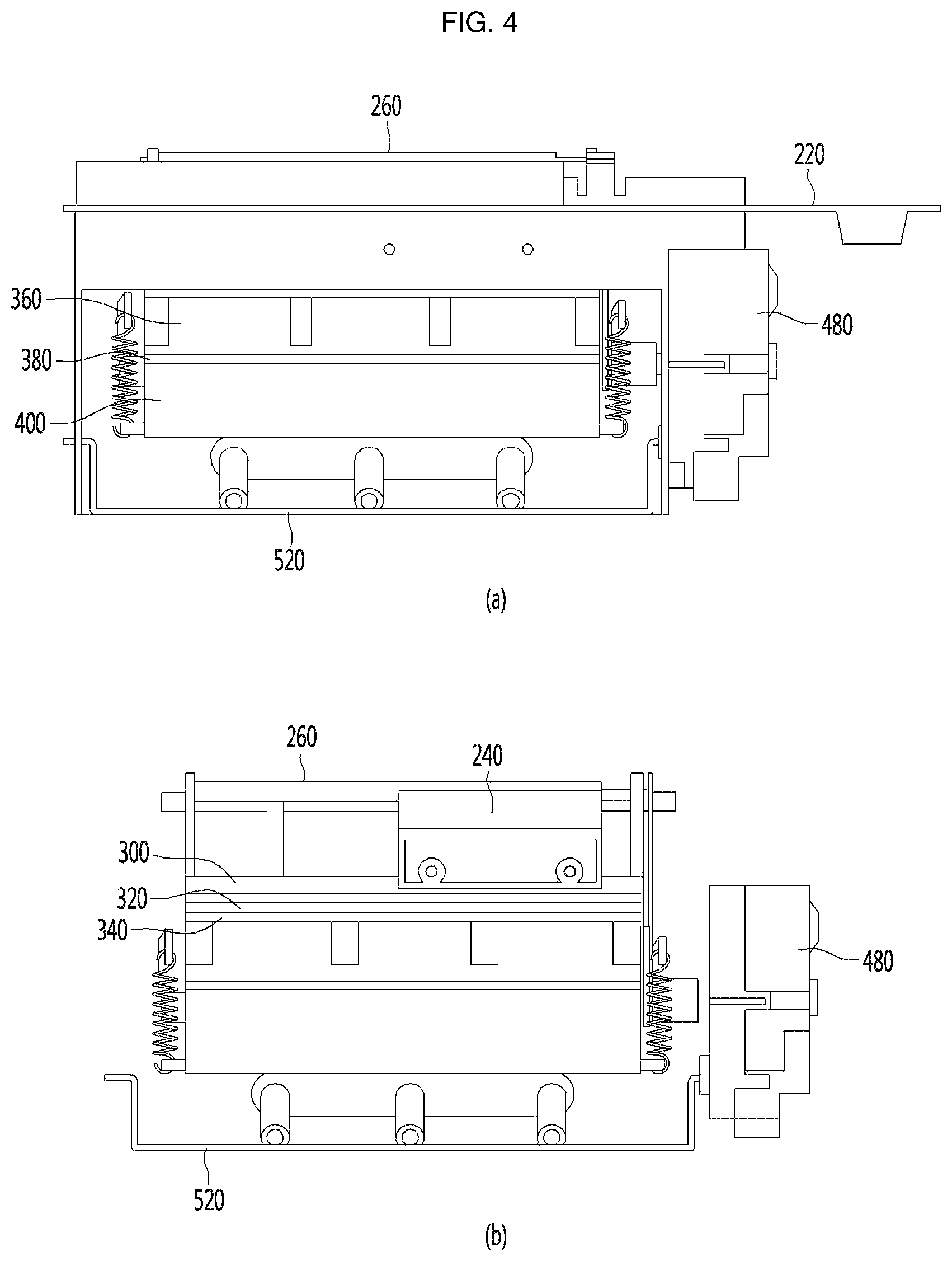 Patent US12104839 Figure 4 – Ice maker and refrigerator comprising same