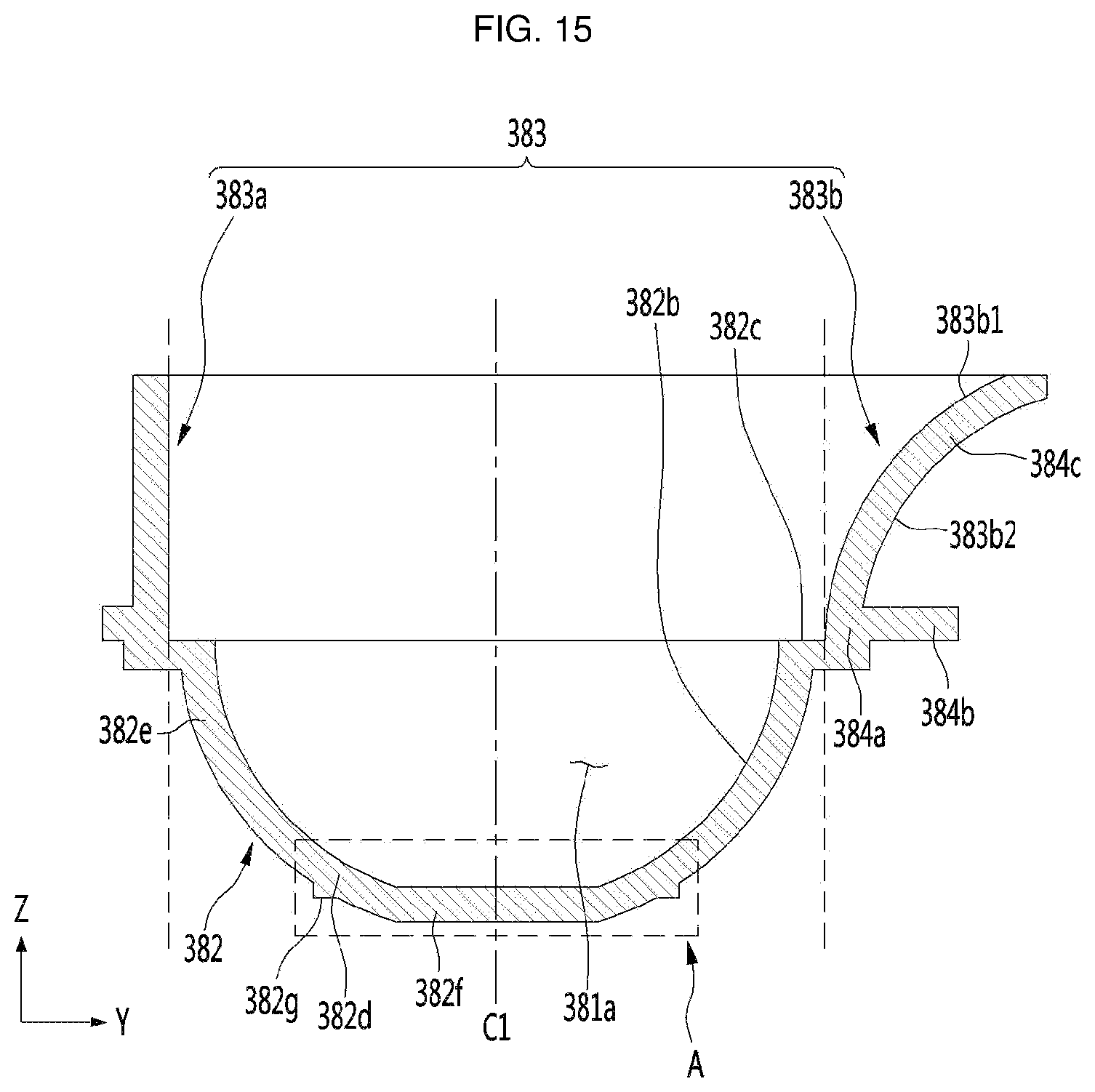 Patent US12104839 Figure 11 – Ice maker and refrigerator comprising same