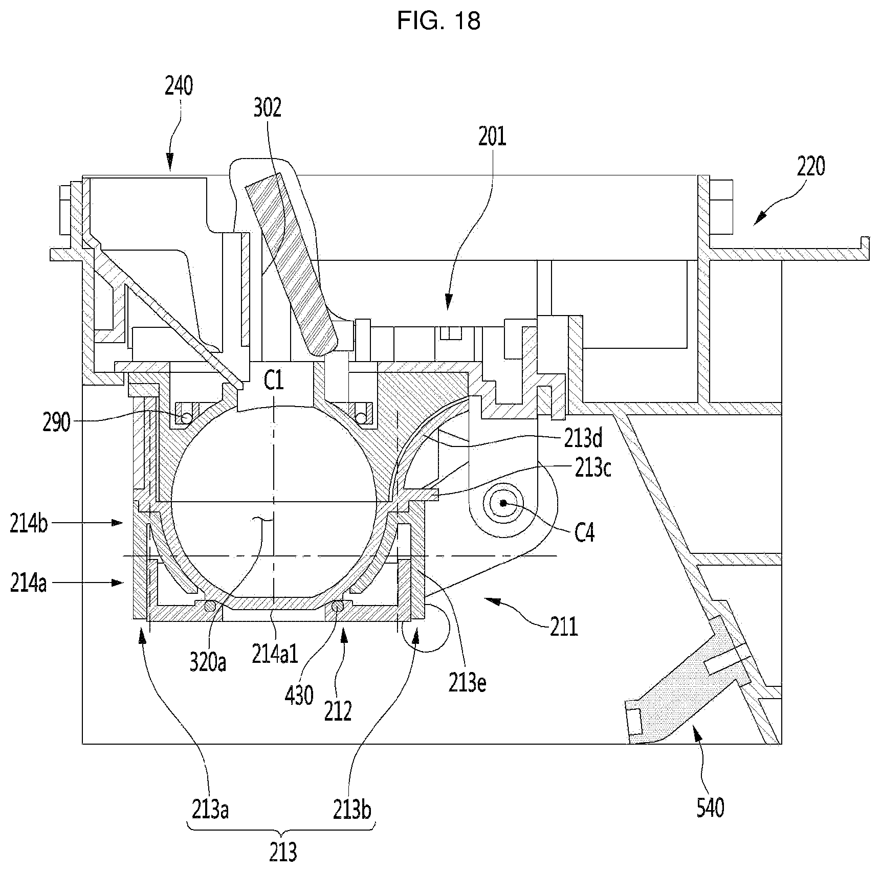 Patent US12104839 Figure 14 – Ice maker and refrigerator comprising same
