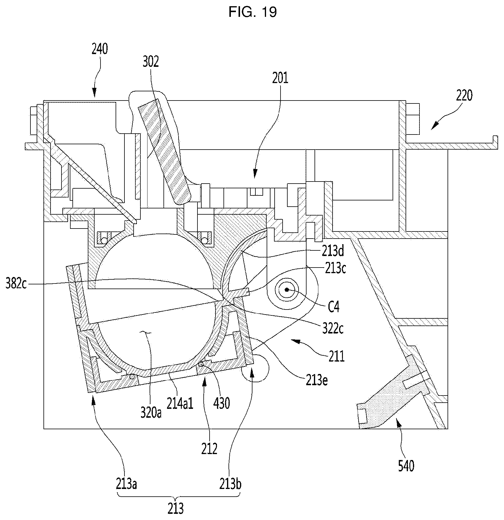 Patent US12104839 Figure 15 – Ice maker and refrigerator comprising same