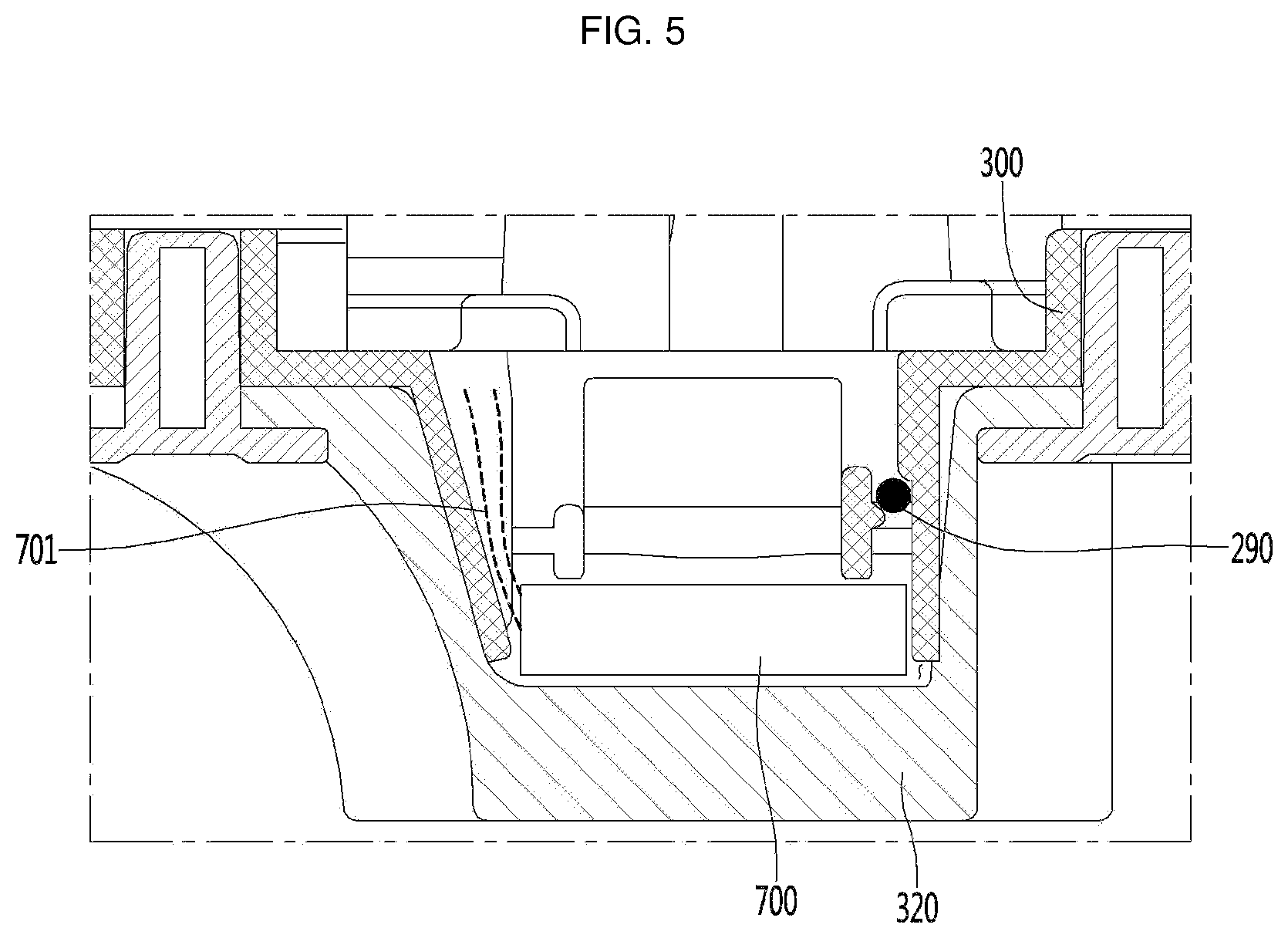 Patent US12104840 Figure 4 – Refrigerator and method for controlling same