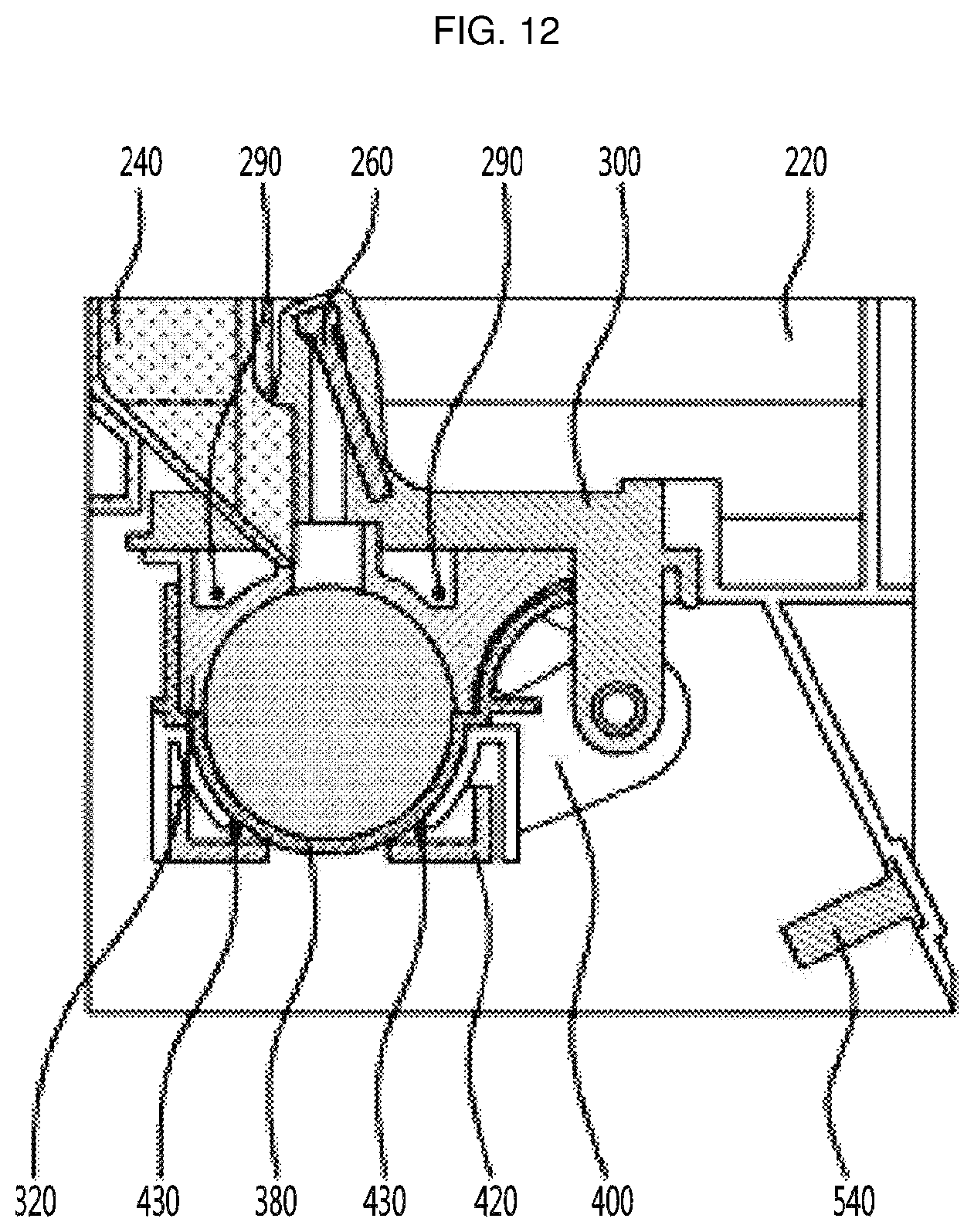 Patent US12104840 Figure 10 – Refrigerator and method for controlling same