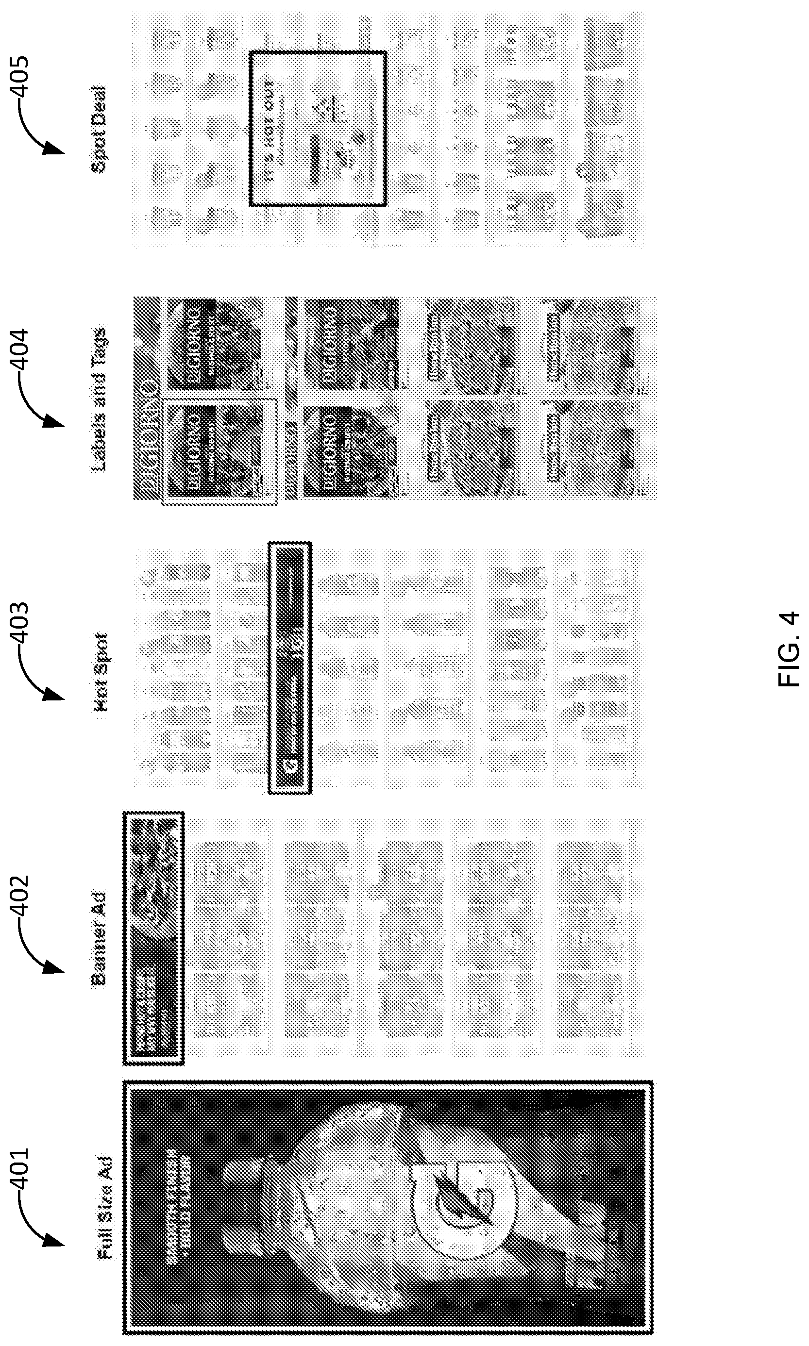 Patent US12104844 Figure 4 – Intelligent marketing and advertising platform