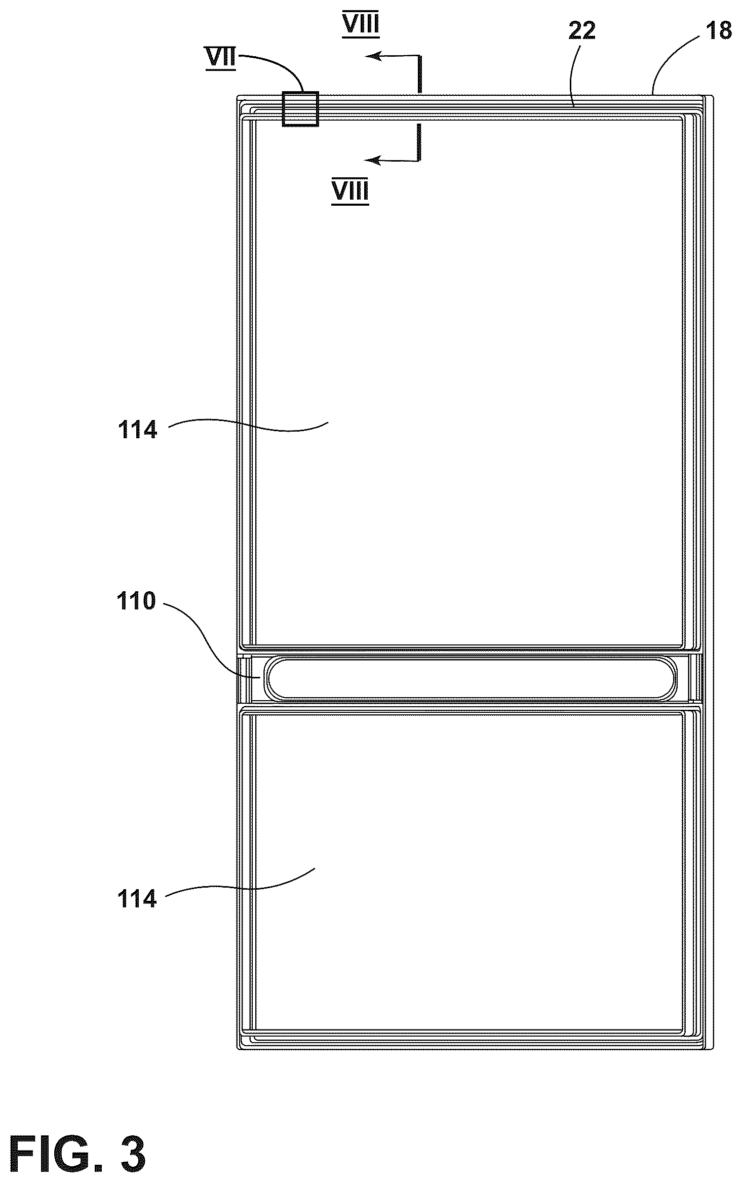 Patent US12104845 Figure 3 – Standoff feature for appliance