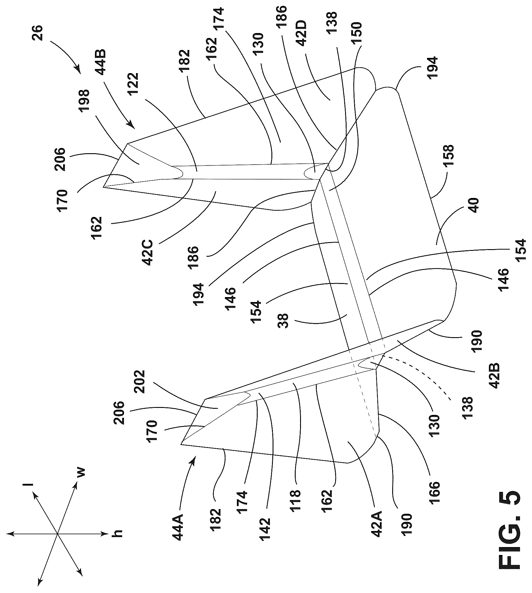 Patent US12104845 Figure 5 – Standoff feature for appliance