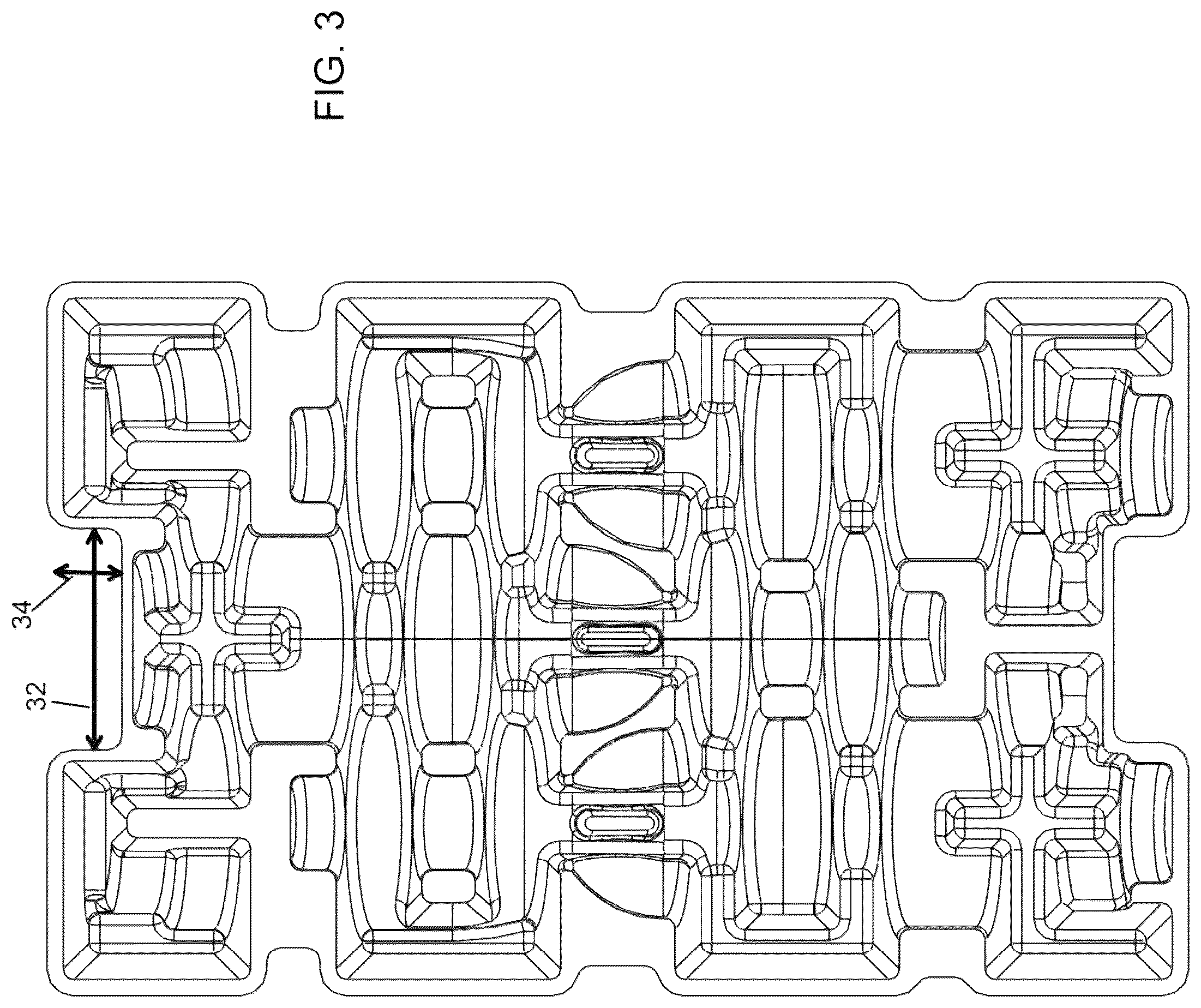 Patent US12104847 Figure 3 – Container shipping protector with improved thermal regulation