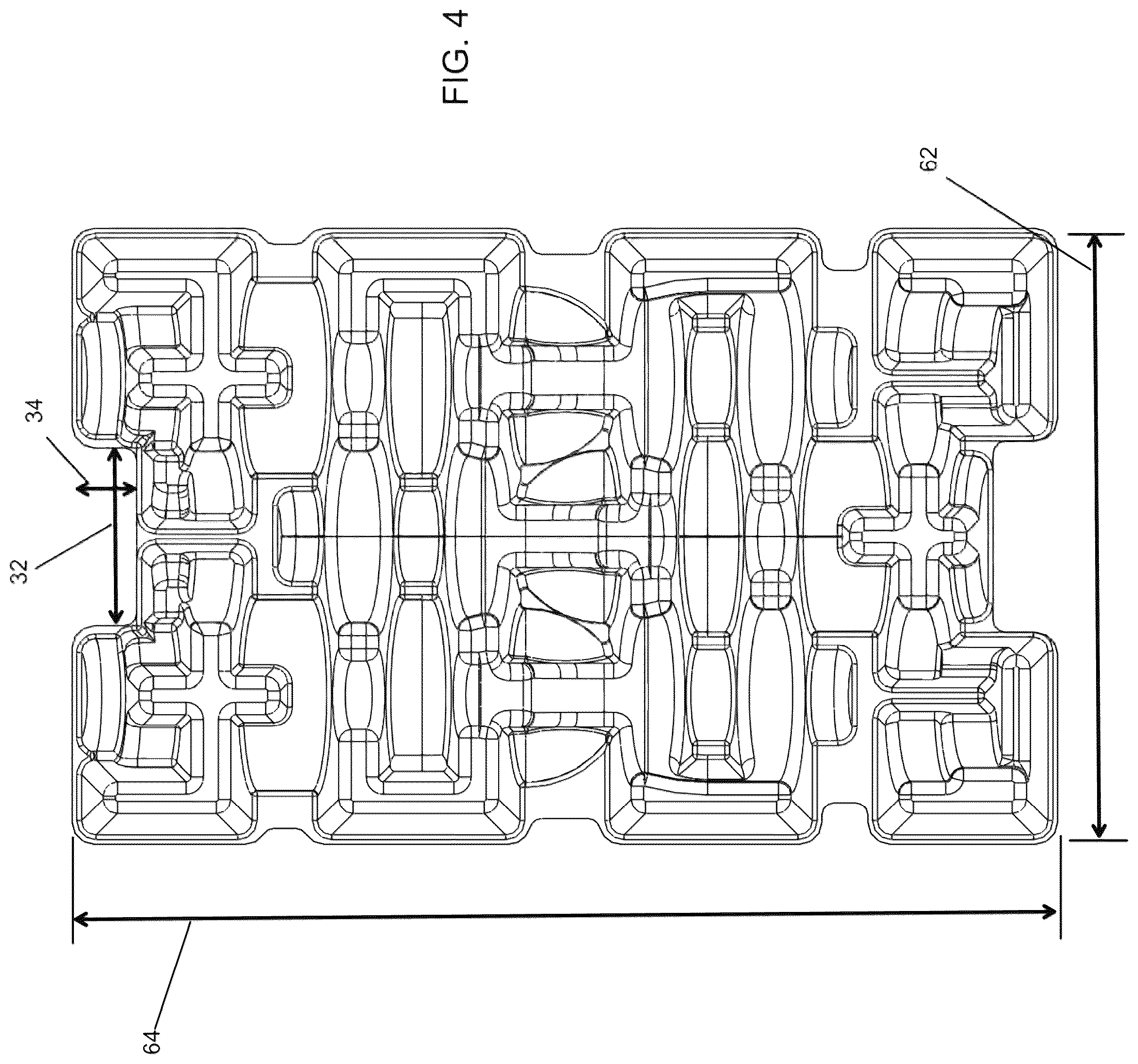 Patent US12104847 Figure 4 – Container shipping protector with improved thermal regulation