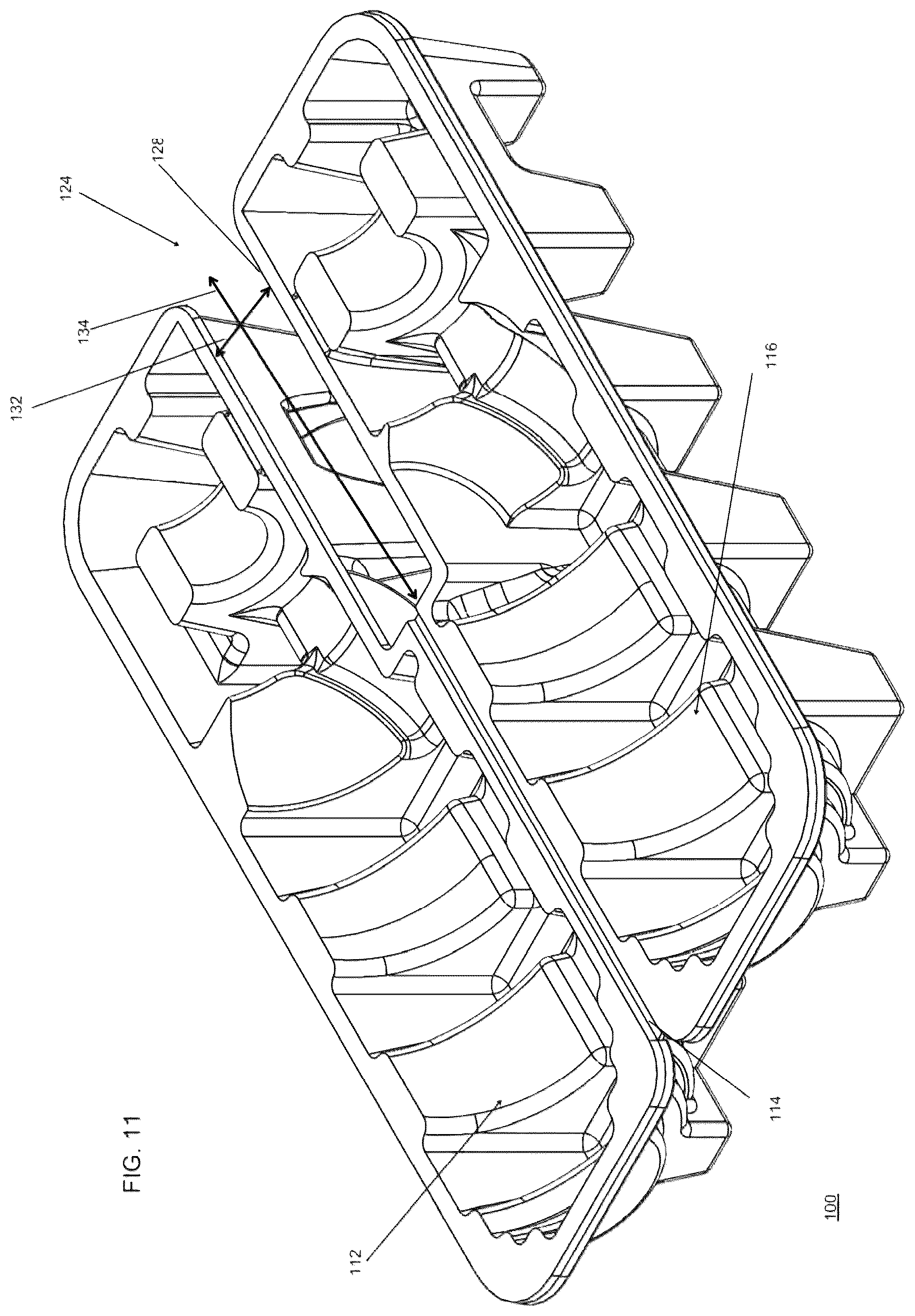 Patent US12104847 Figure 11 – Container shipping protector with improved thermal regulation