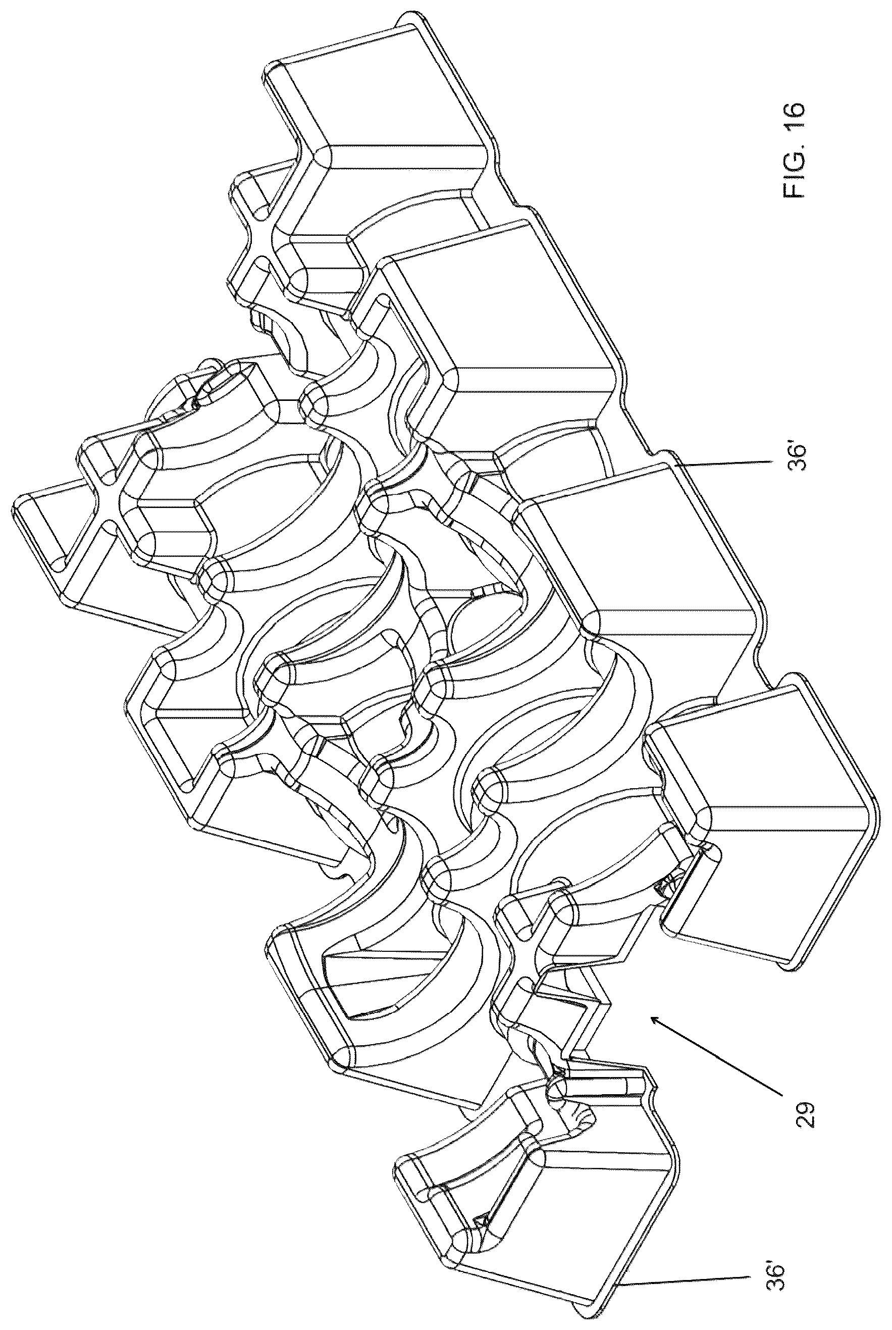 Patent US12104847 Figure 16 – Container shipping protector with improved thermal regulation
