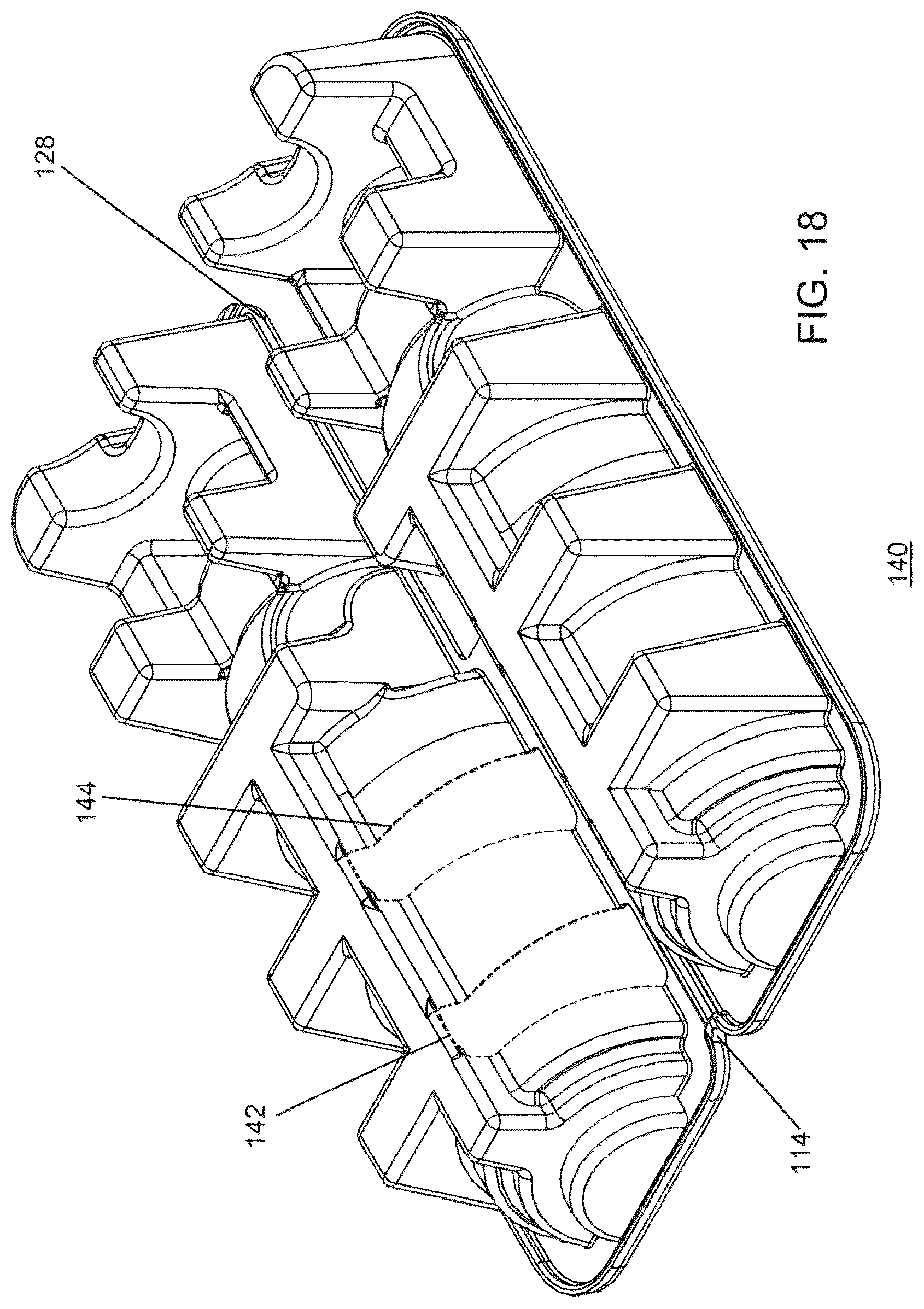 Patent US12104847 Figure 18 – Container shipping protector with improved thermal regulation