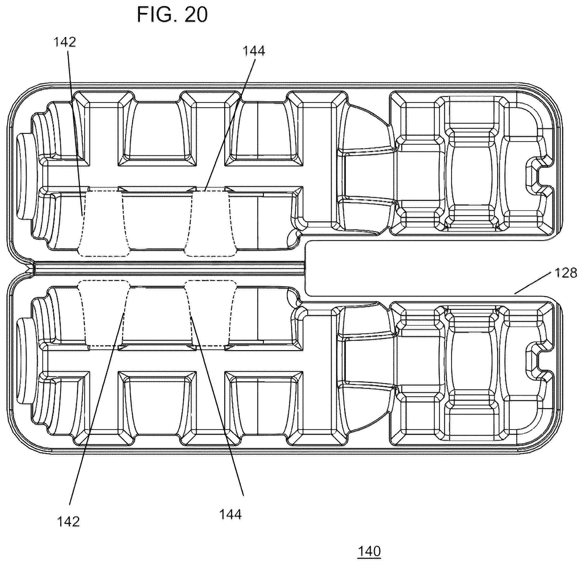 Patent US12104847 Figure 20 – Container shipping protector with improved thermal regulation